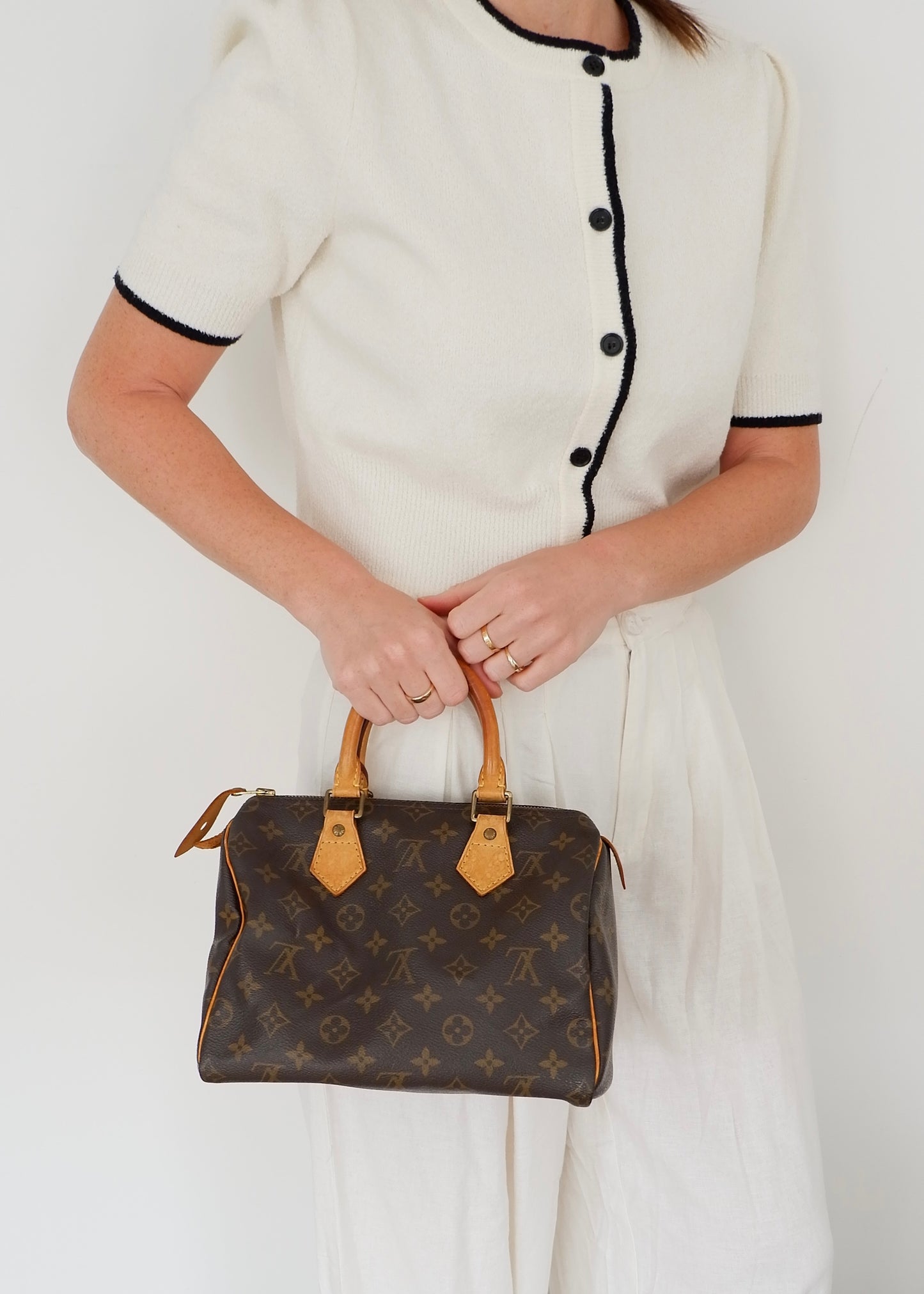 Authentic Preowned Louis Vuitton Monogram Louis Vuitton Speedy 25 Handbag