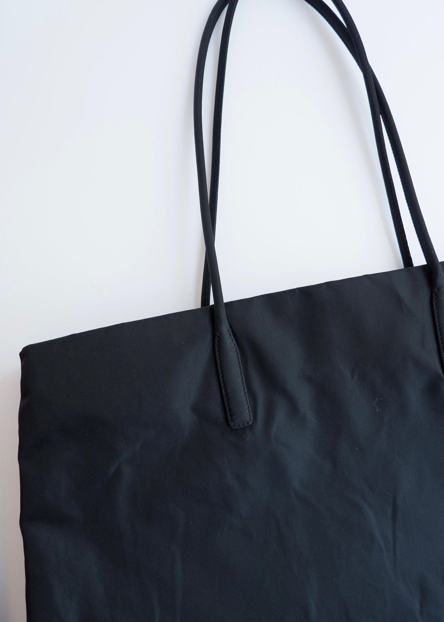 Authentic Preowned Prada Black Nylon Thin Strap Tote Bag
