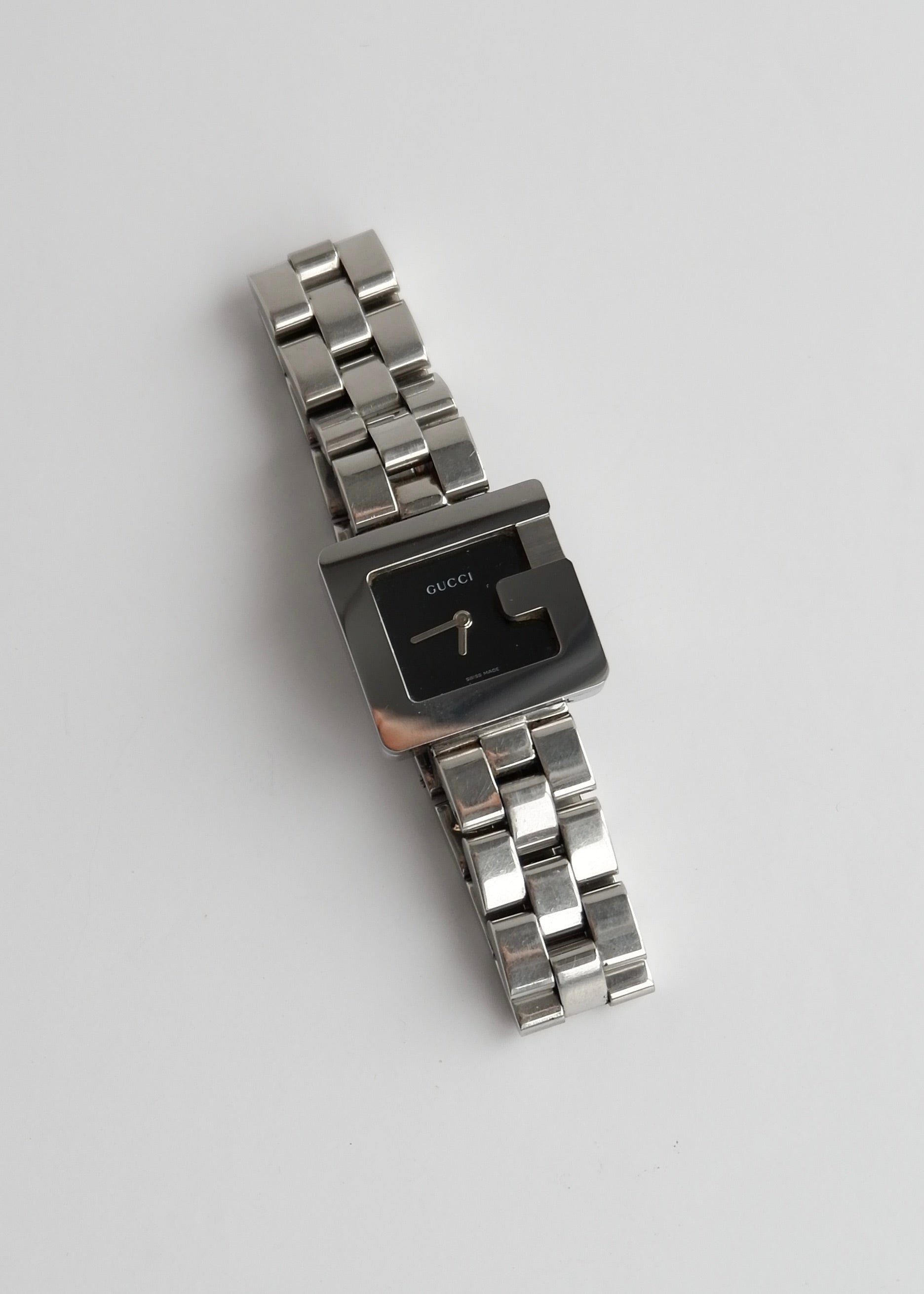 Authentic Preowned Gucci Stainless Steel G Face Watch