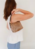 Authentic Preowned Fendi Brown Zucchino Micro Handbag