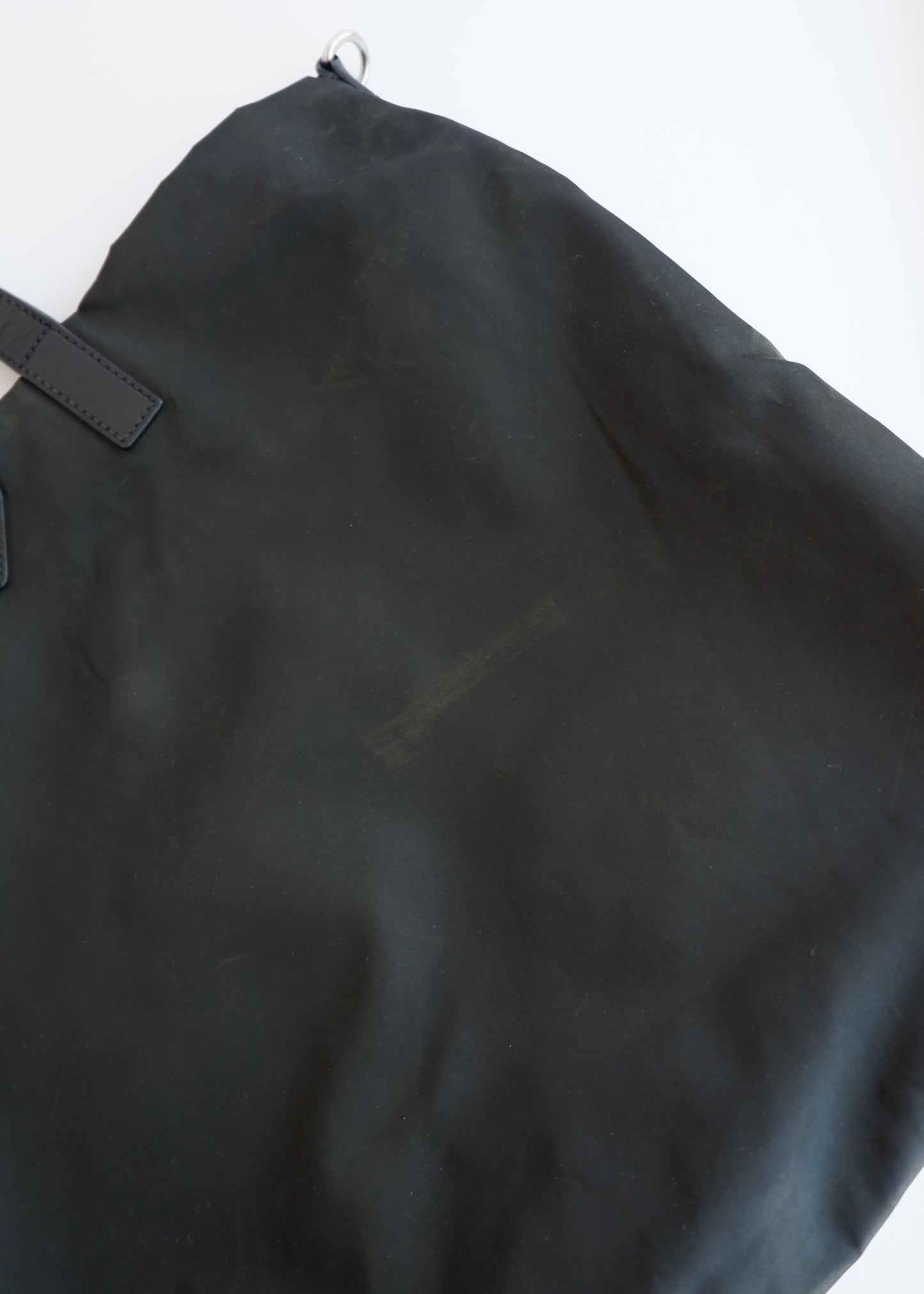 Authentic Preowned Prada Black Nylon Two Way Tote Bag