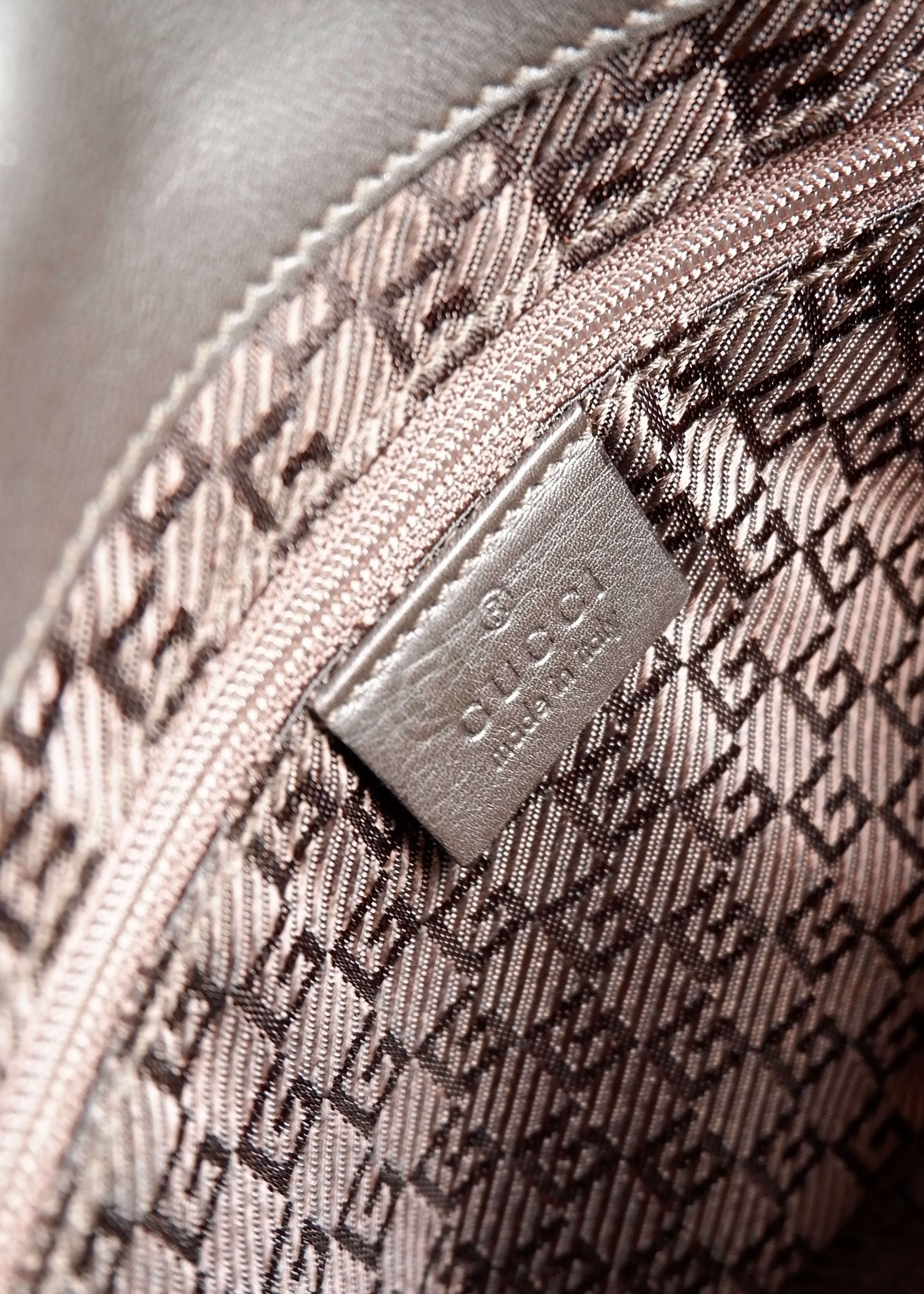 Authentic Preowned Gucci Brown Leather Shoulder Bag