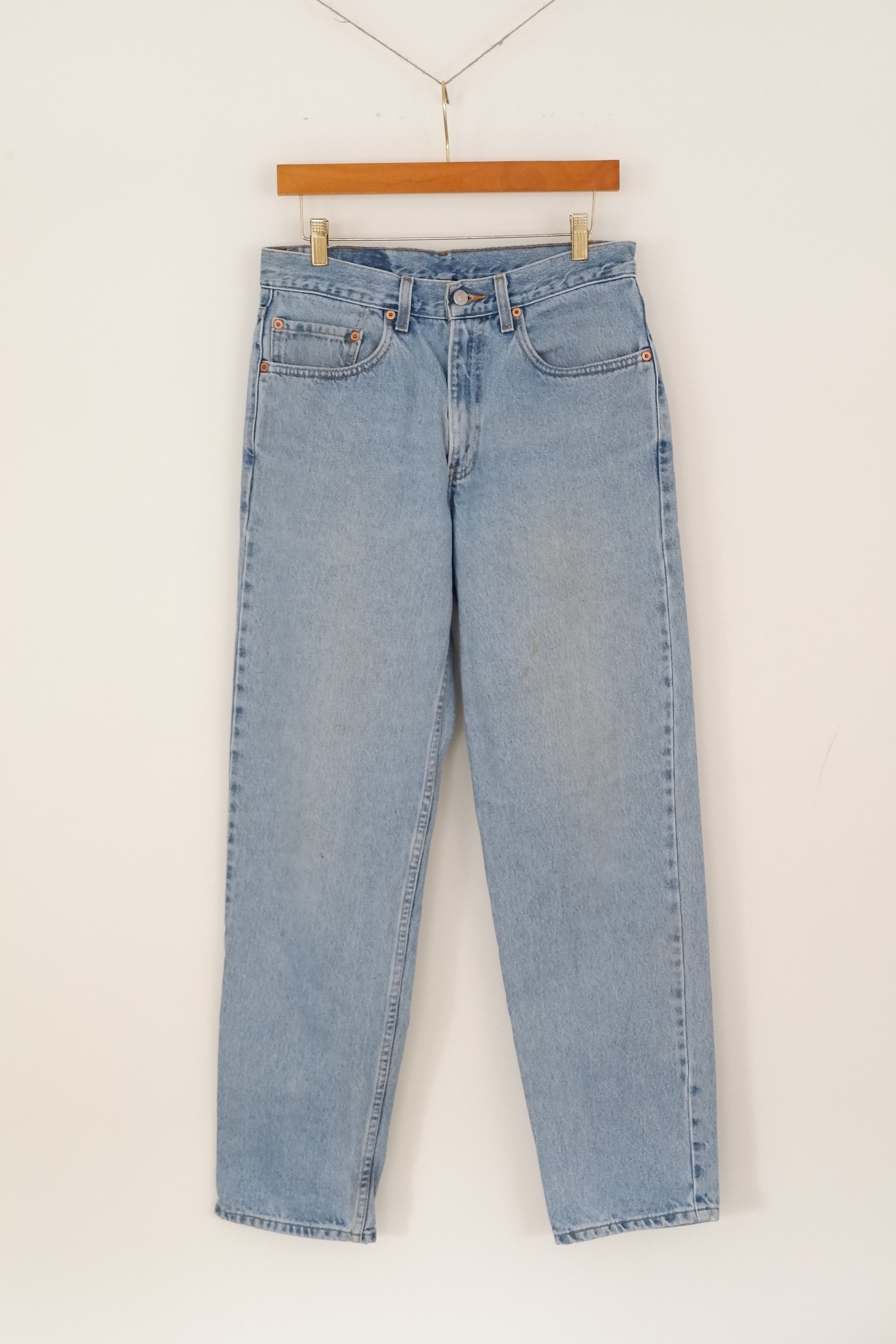 Levis Vintage 550 Medium Light Wash Jeans - 30