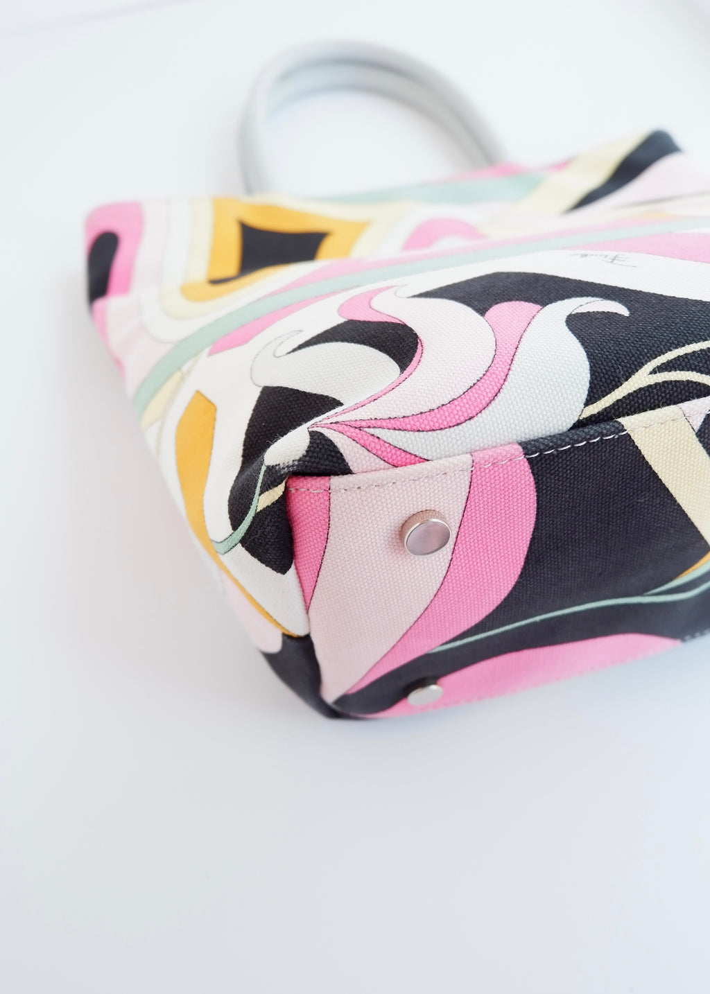 Authentique sac à main Emilio Pucci multicolore d'occasion