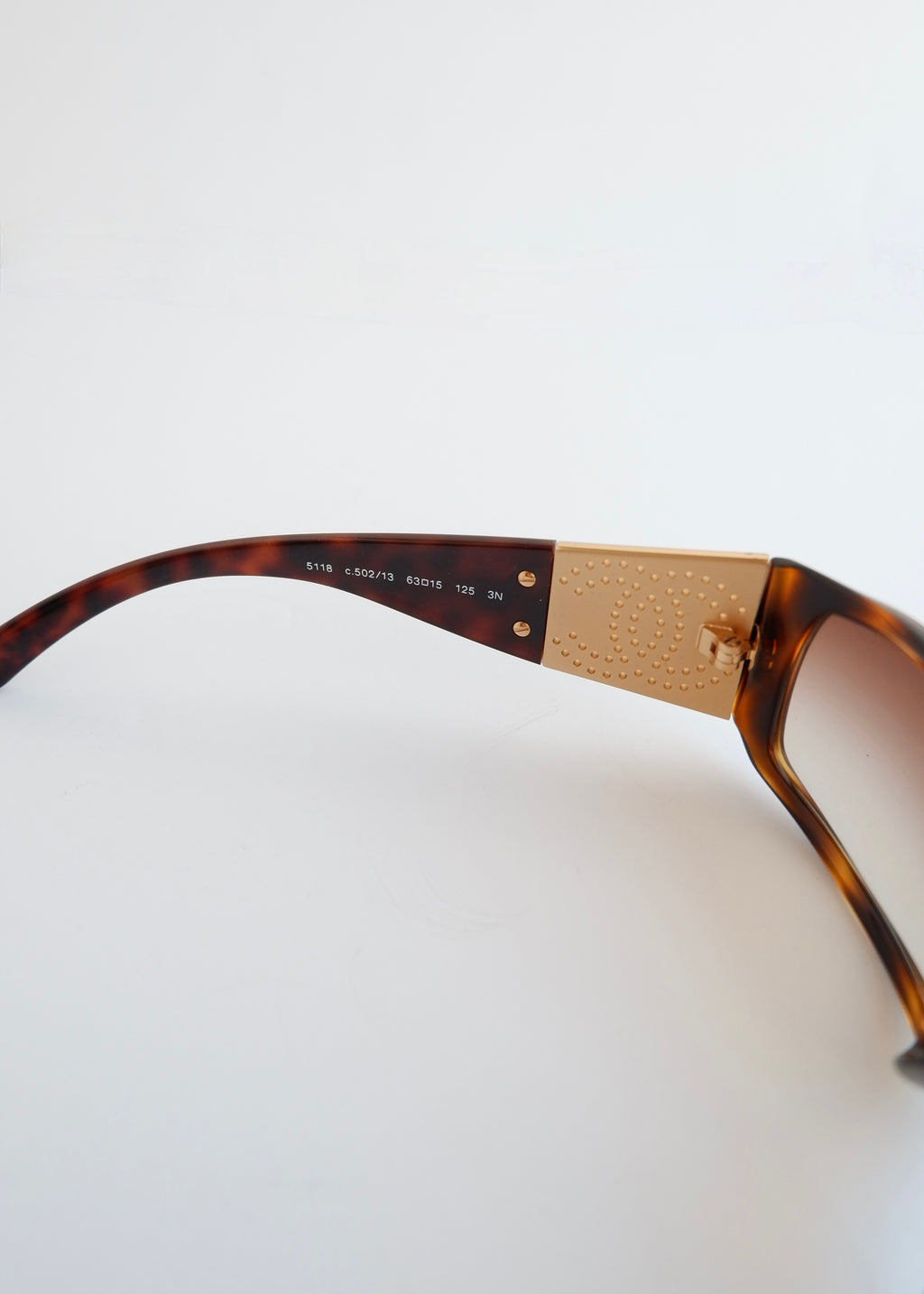 Authentic Preowned Vintage Chanel Brown Square Frame Sunglasses