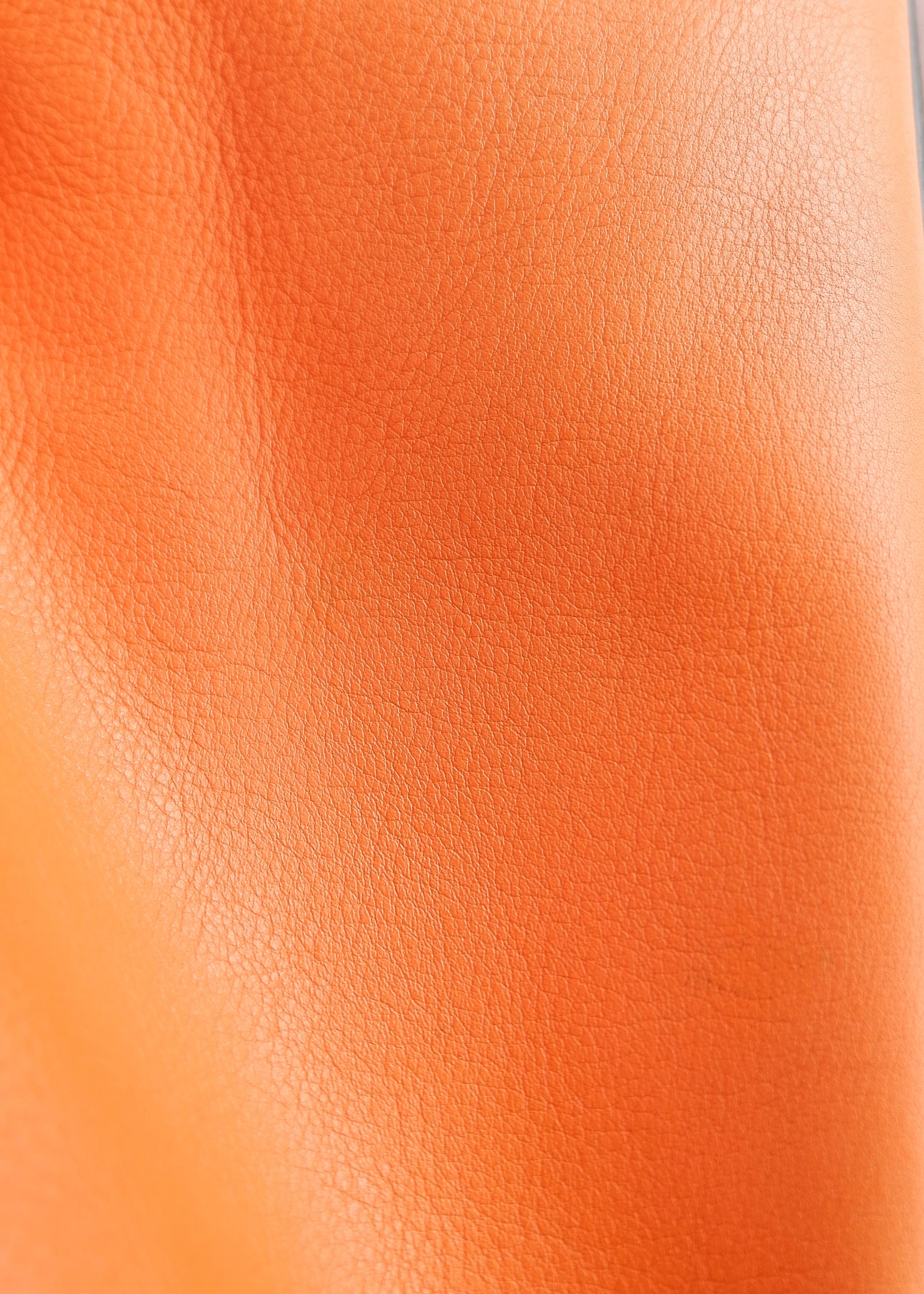 Authentic Preowned Fendi Orange Leather Mamma Baguette