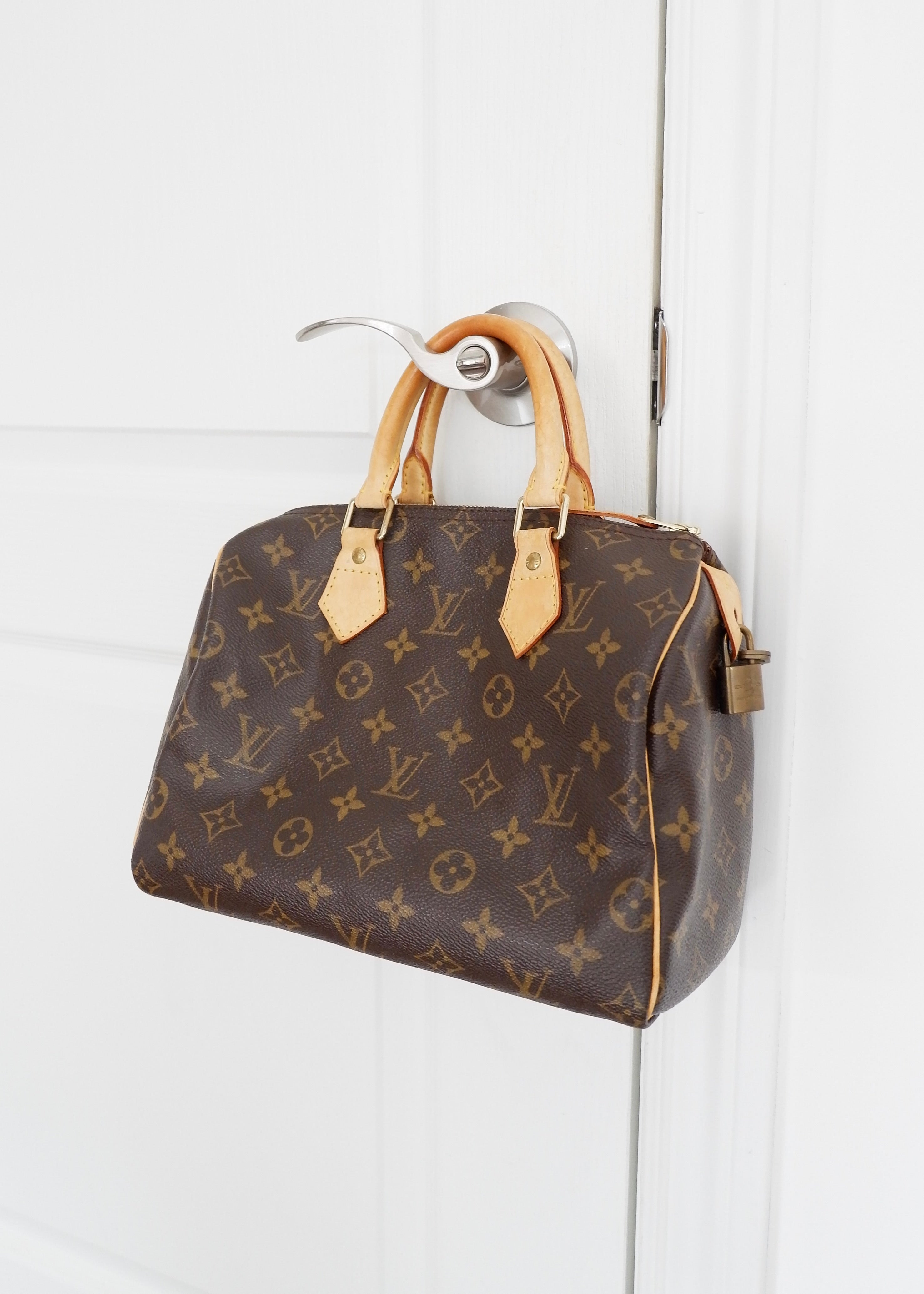 Authentique Louis Vuitton Monogram Speedy 25 d'occasion
