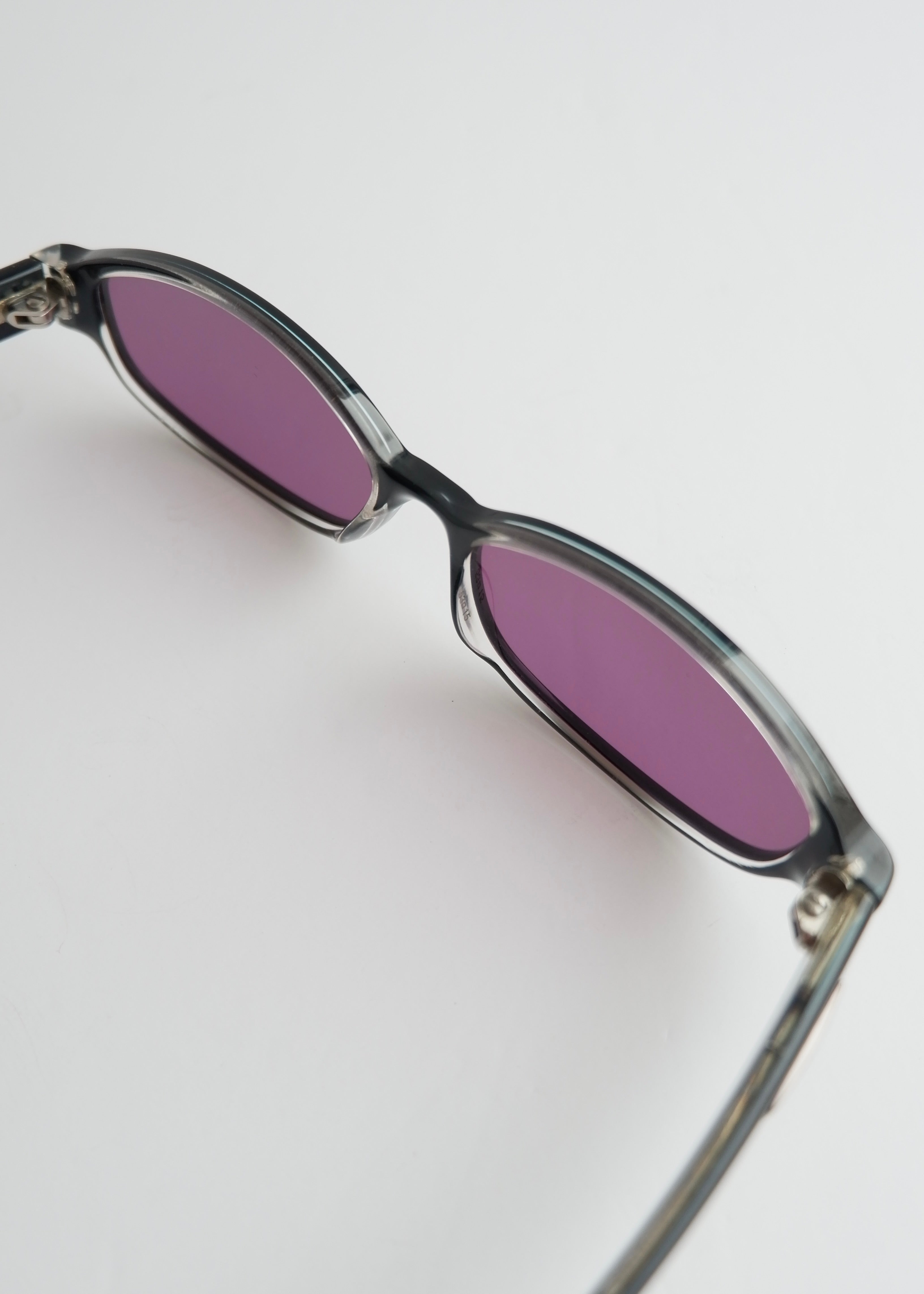 Authentic Preowned Gucci Round Frame Purple Lens Sunglasses