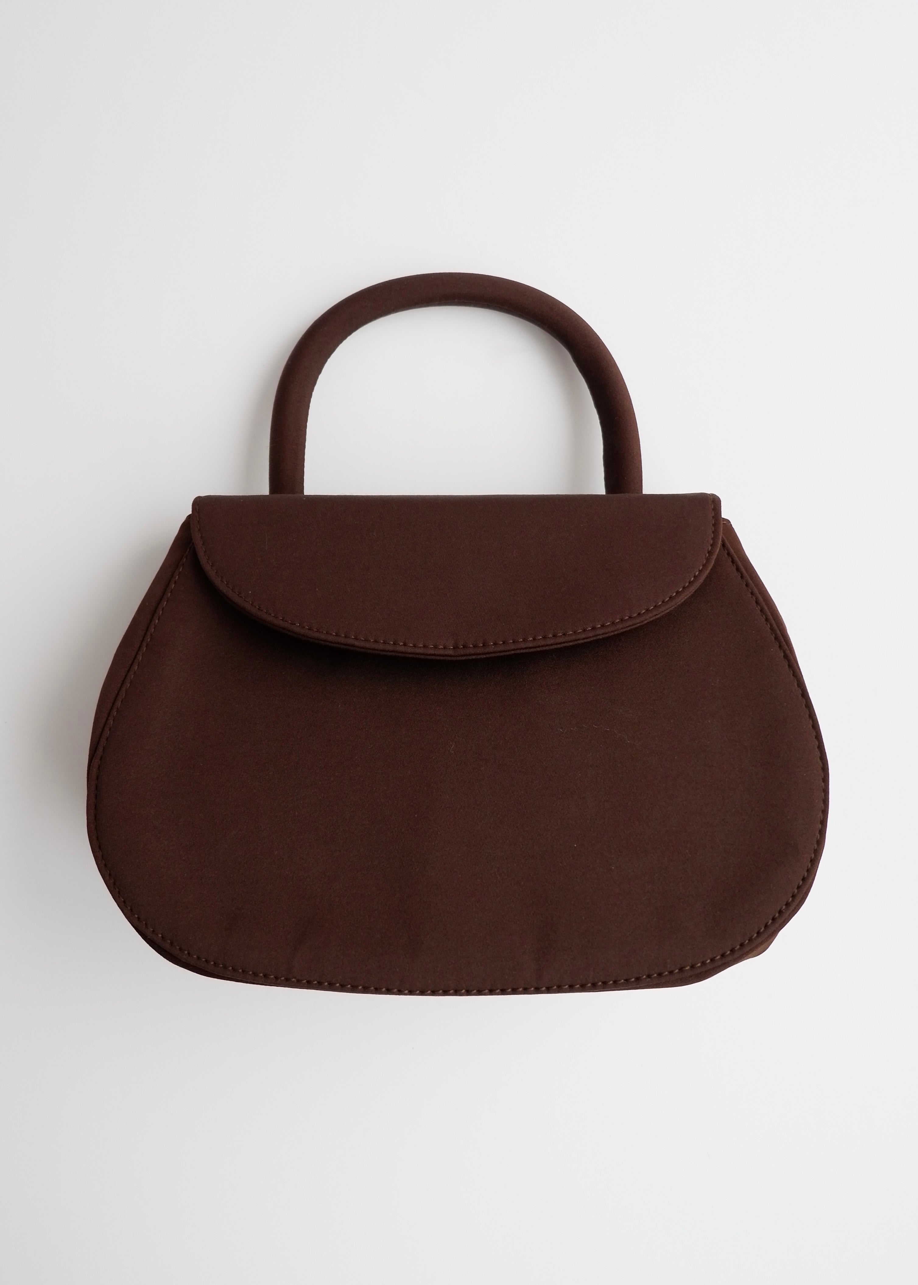 Authentic Preowned Prada Nylon Brown Nylon Top Handle Bag