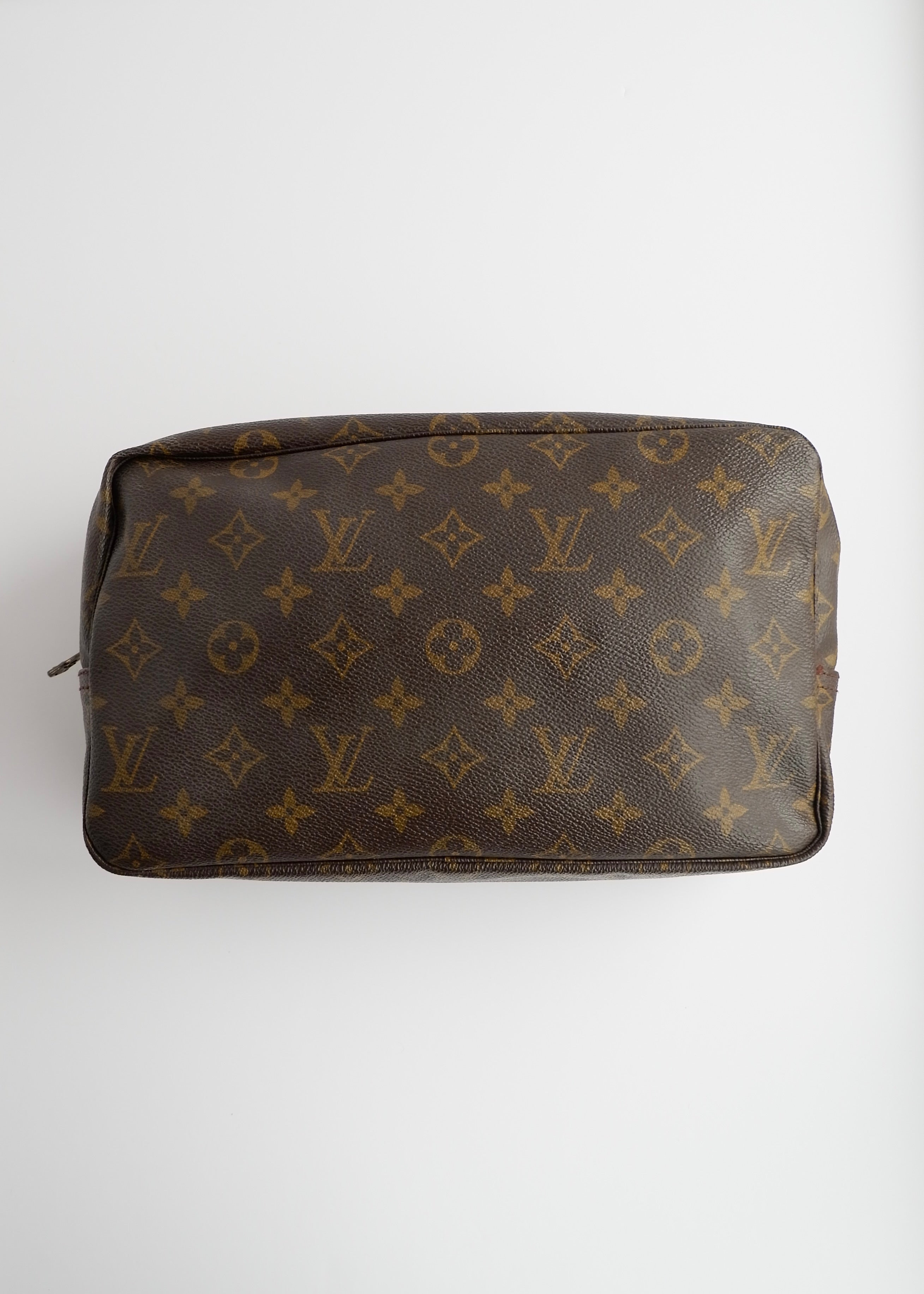 Authentic Preowned Vintage Louis Vuitton Monogram Toiletry Pouch