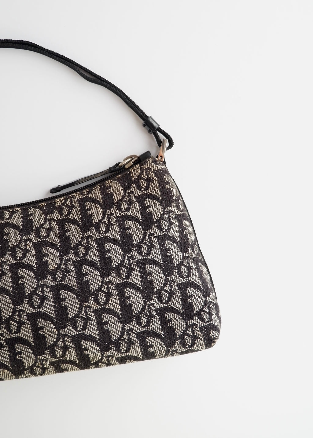 Authentic Preowned Dior Black Trotter Shoulder Bag
