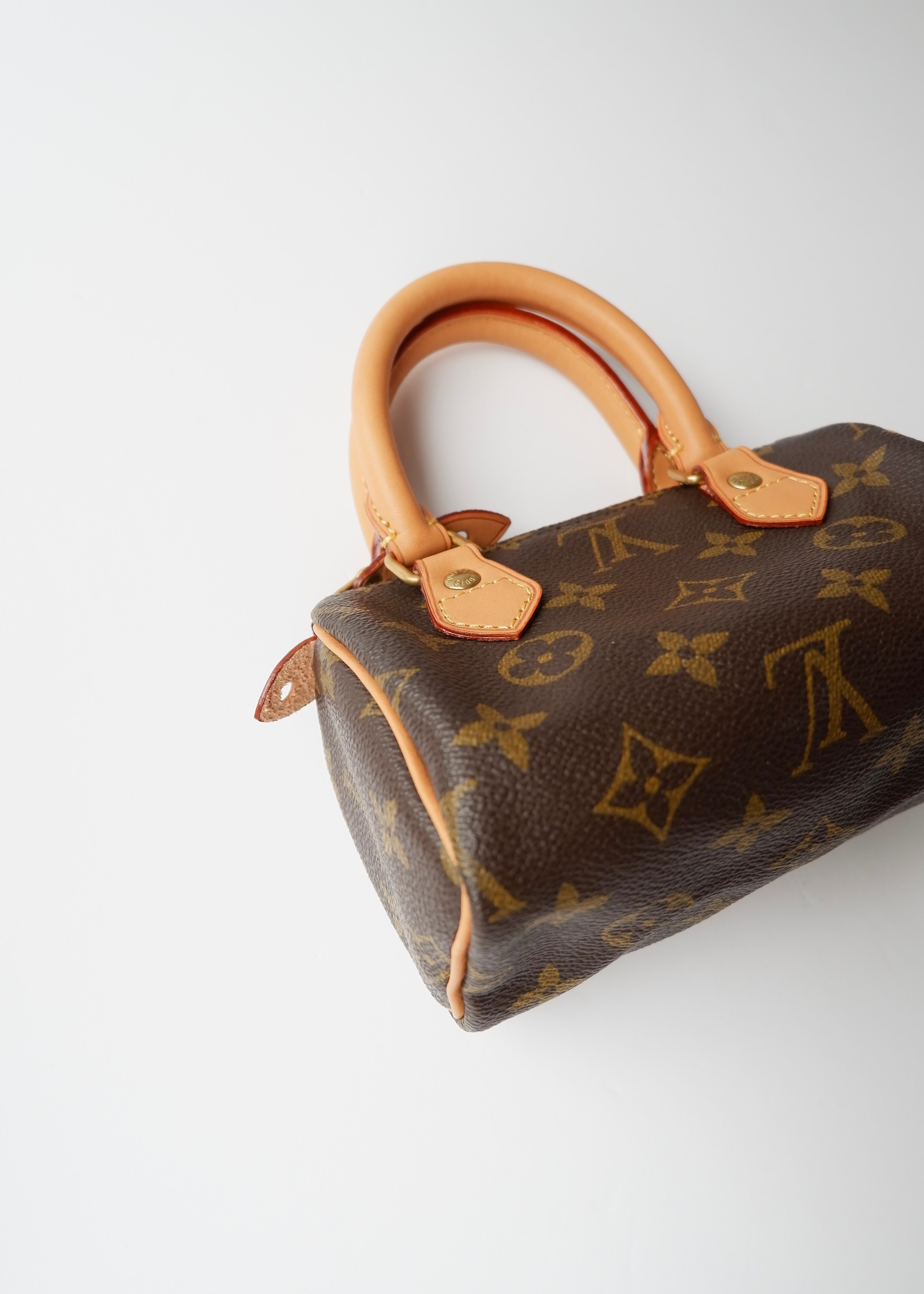 Preowned Vintage Louis Vuitton Monogram Nano Speedy