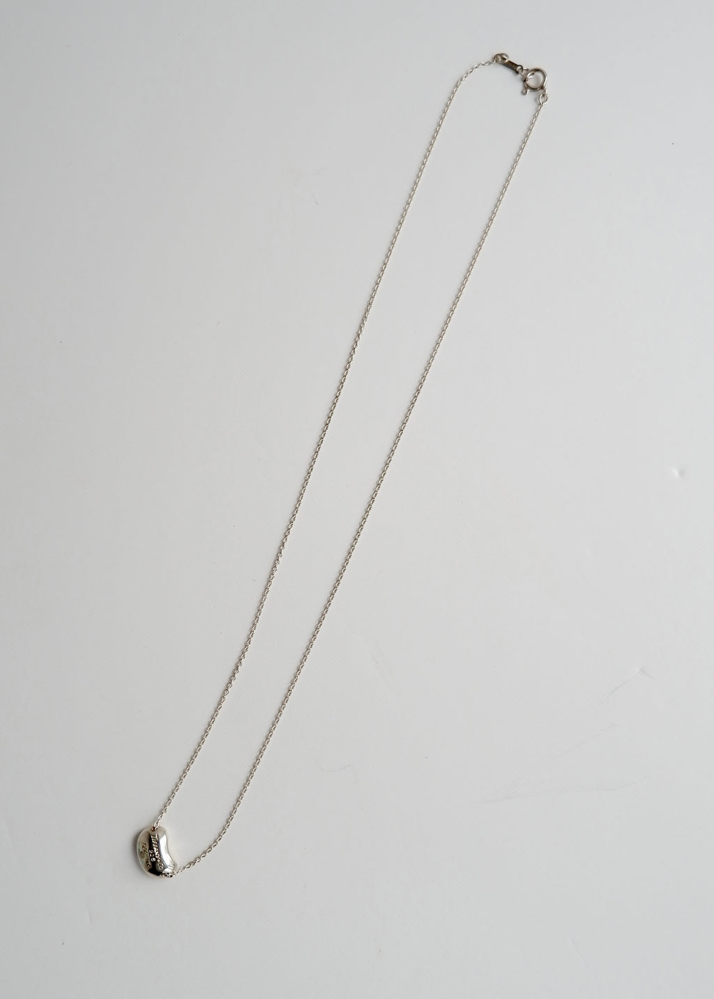Authentique Collier Tiffany Cœur en Argent avec Boîte