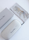 Authentic Preowned Dior Silver/Transparent Sheild Frame Sunglasses