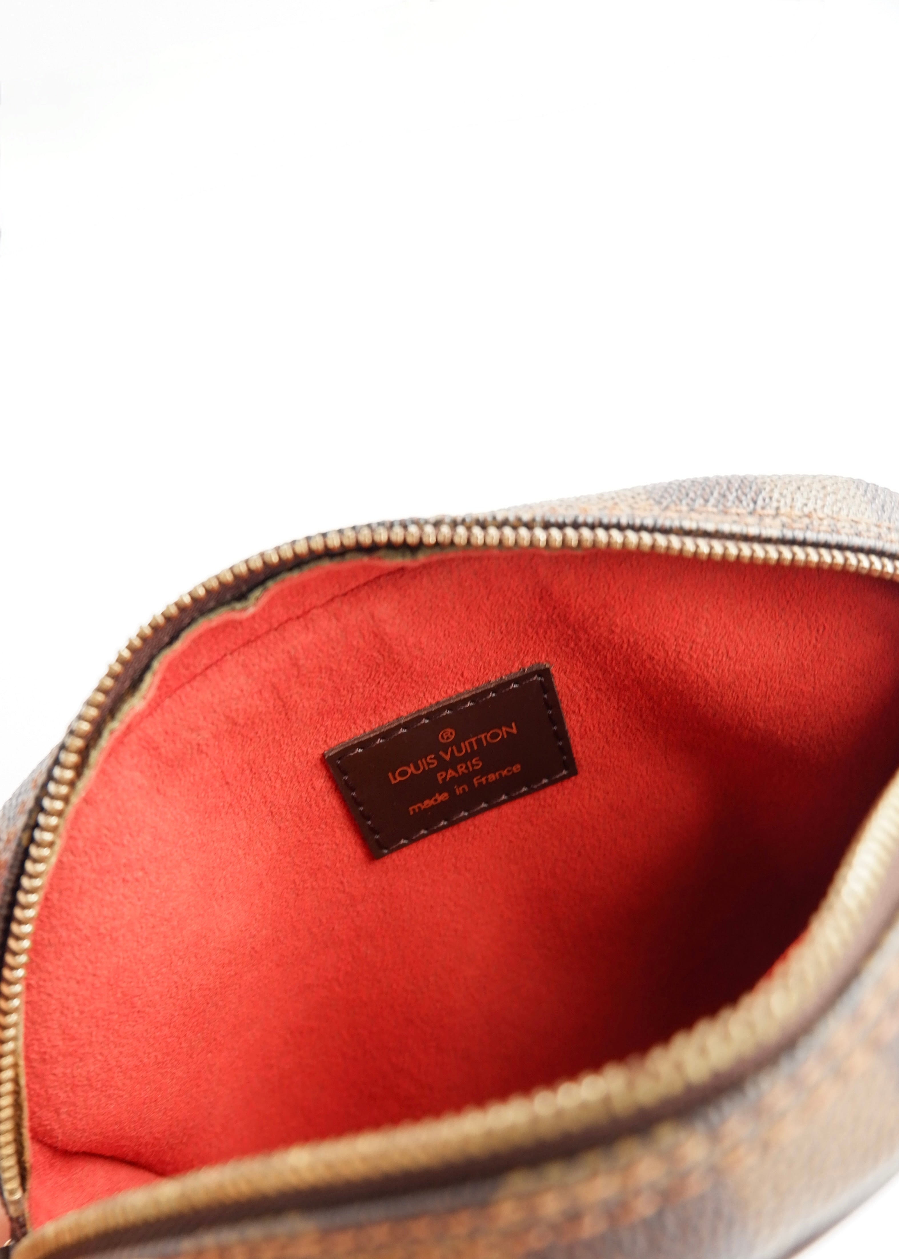 Authentic Preowned Louis Vuitton Damier Ebene Ipanema PM Crossbody Bag