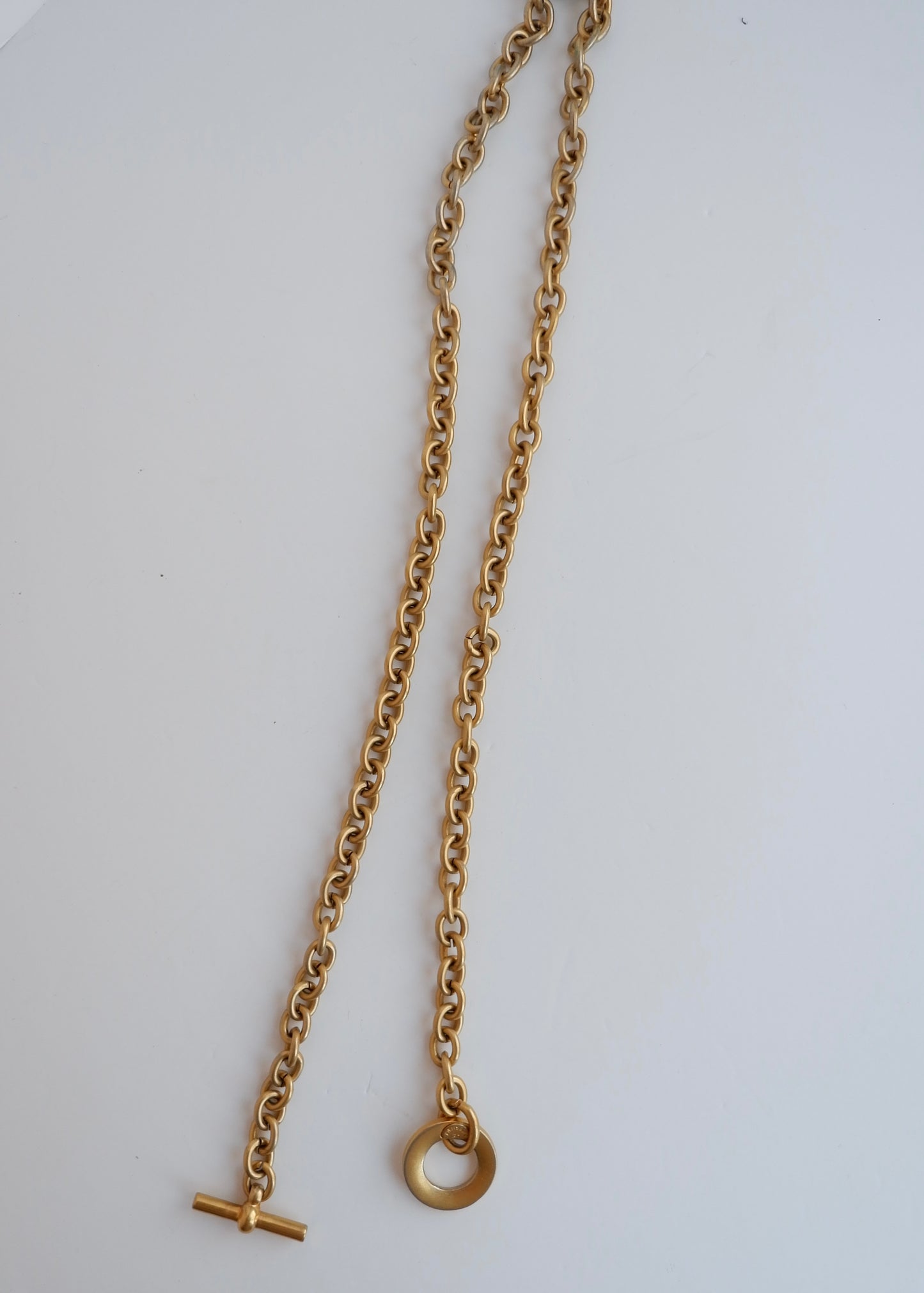 Authentic Preowned Vintage Celine Gold Tone Chain Belt