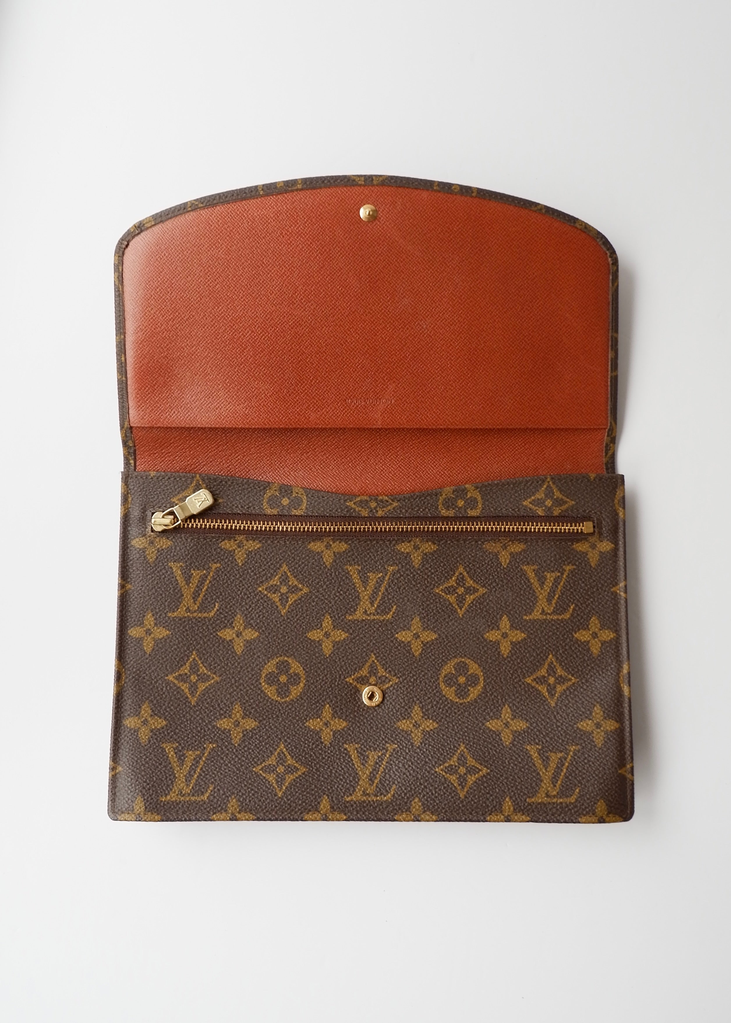 Preowned Vintage Louis Vuitton Monogram Clutch