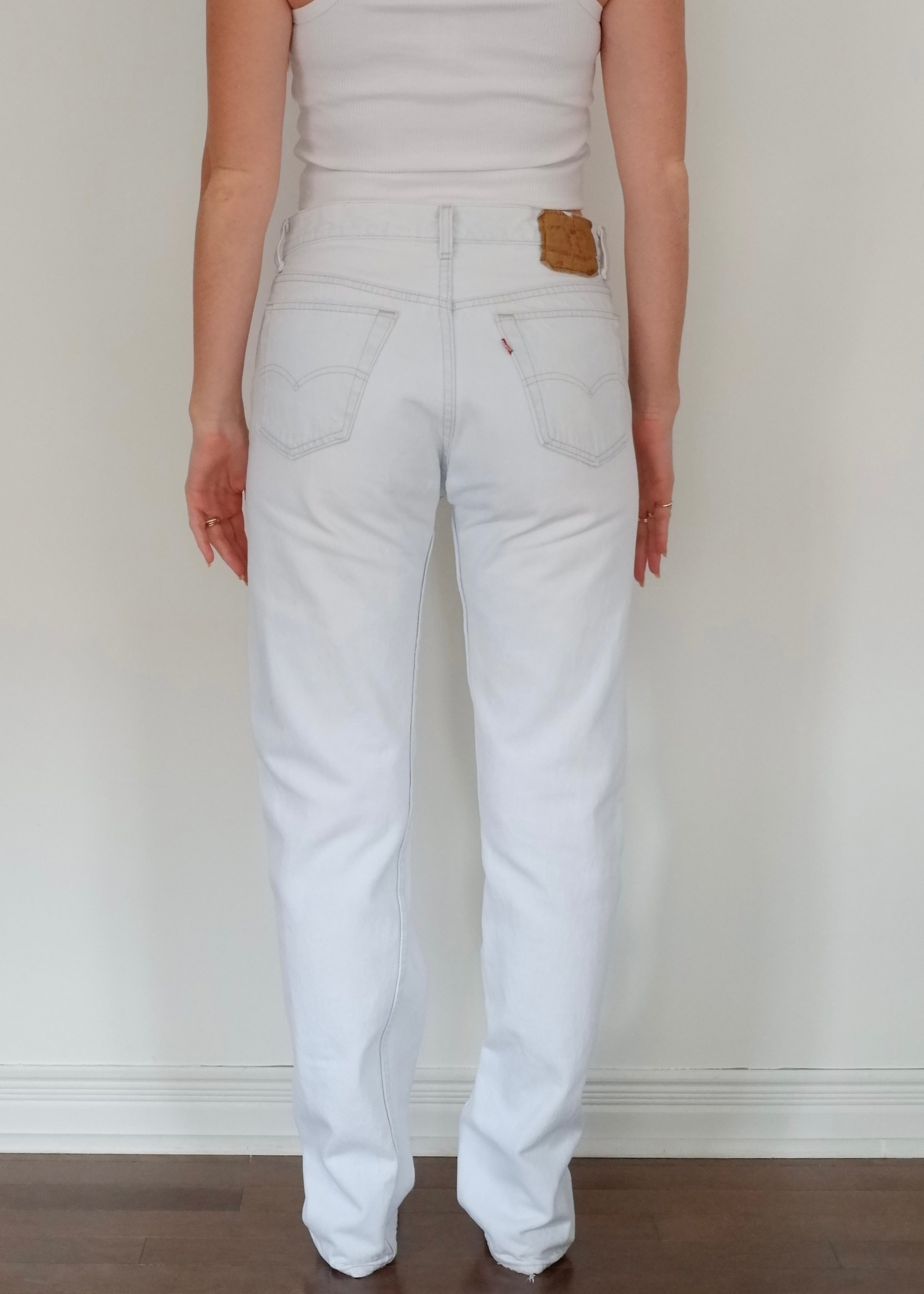 Levis Vintage 501 Ultra Light Wash Jeans - 31