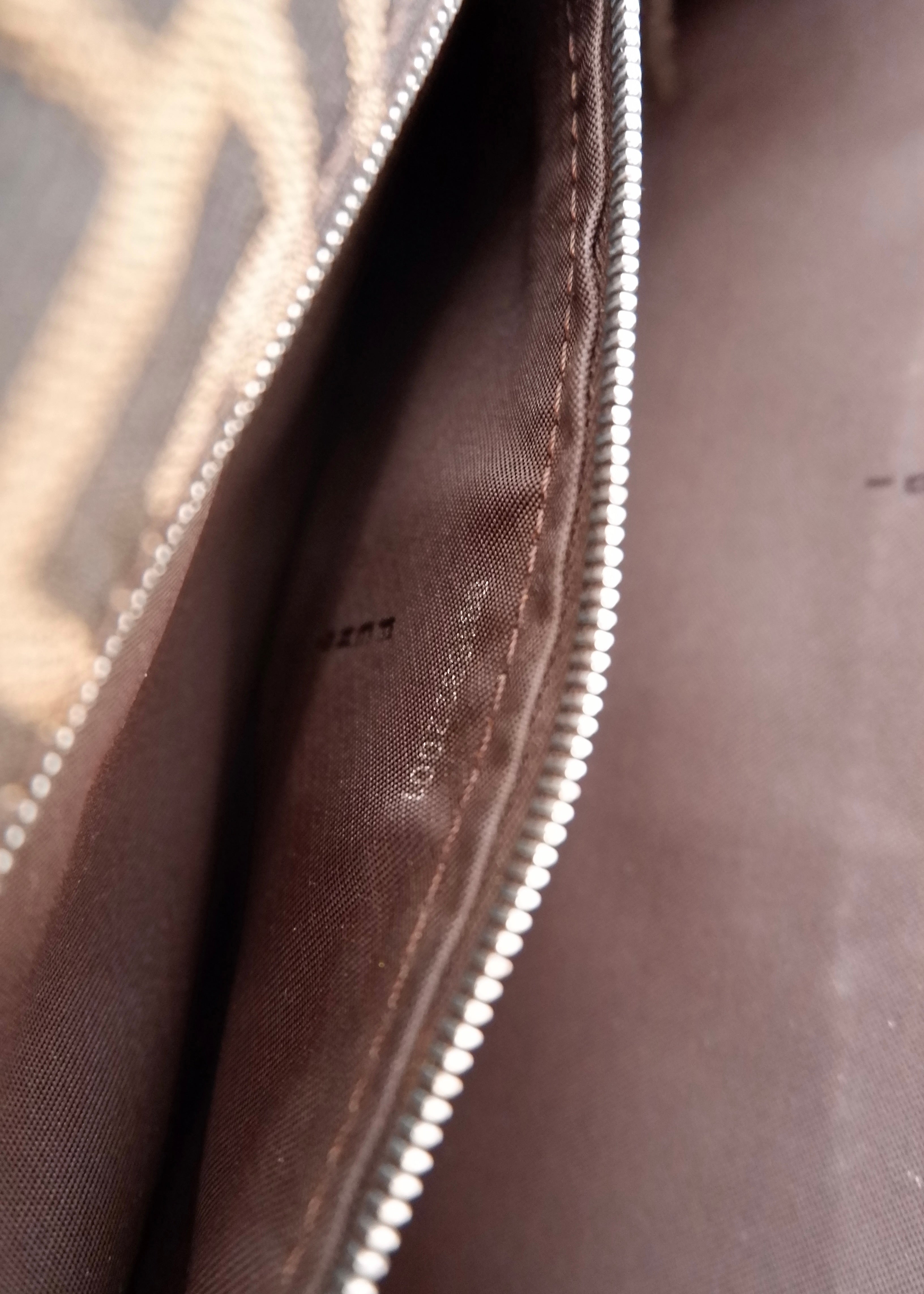 Authentic Preowned Vintage Fendi Brown Zucca Shoulder Bag