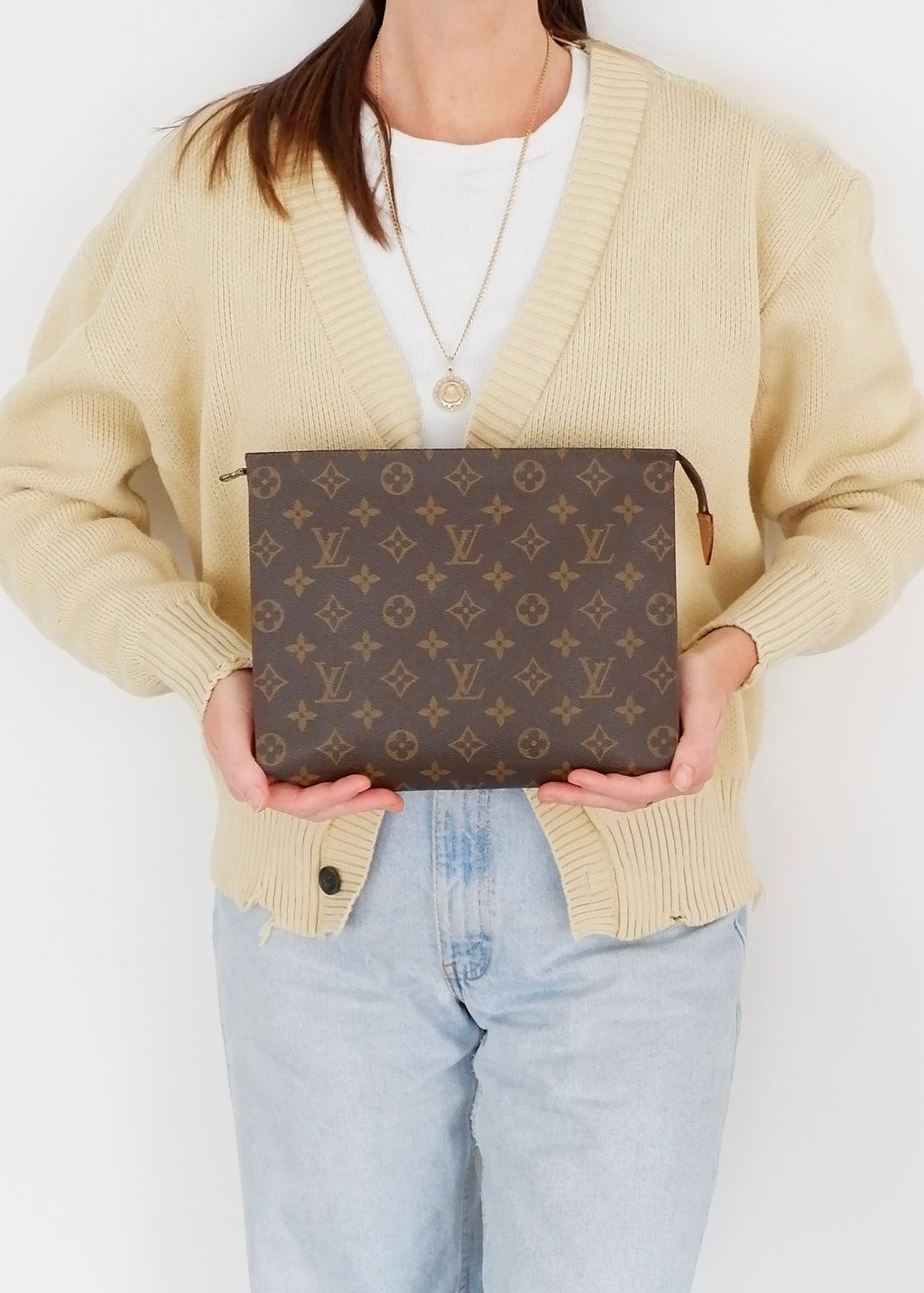 Authentic Preowned Vintage Louis Vuitton Monogram Toiletry 26 Pouch
