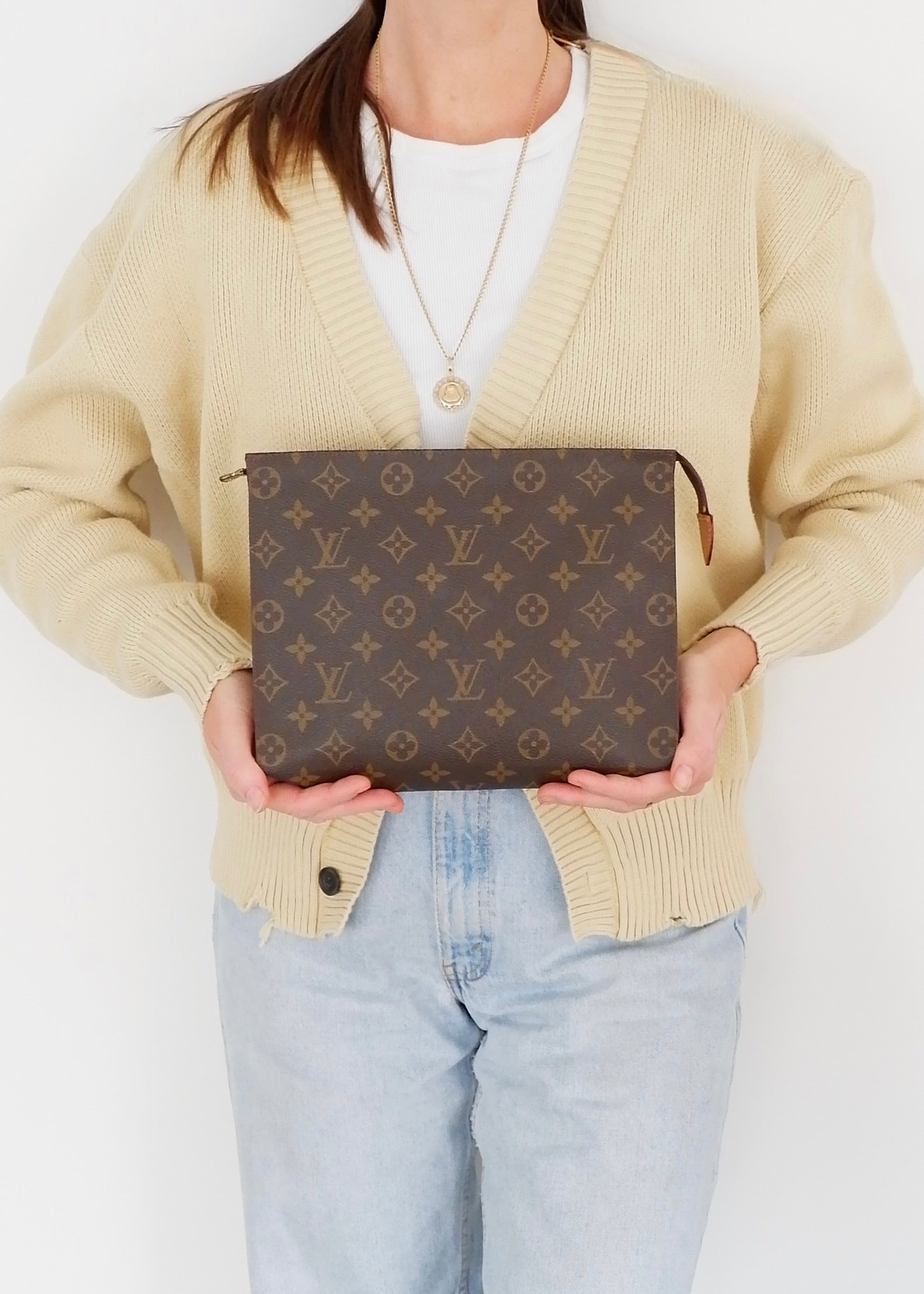 Authentic Preowned Vintage Louis Vuitton Monogram Toiletry 26 Pouch