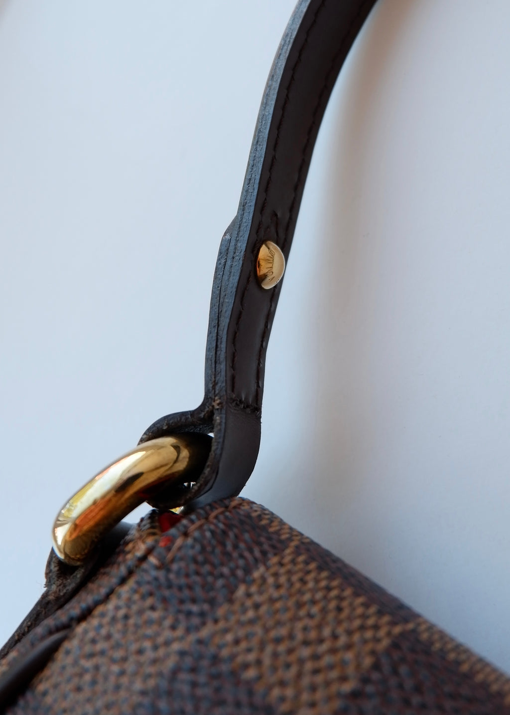 Preowned Louis Vuitton Damier Ebene Ravello PM