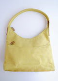 Authentic Preowned Gucci GG Canvas Neon Green Shoulder Bag