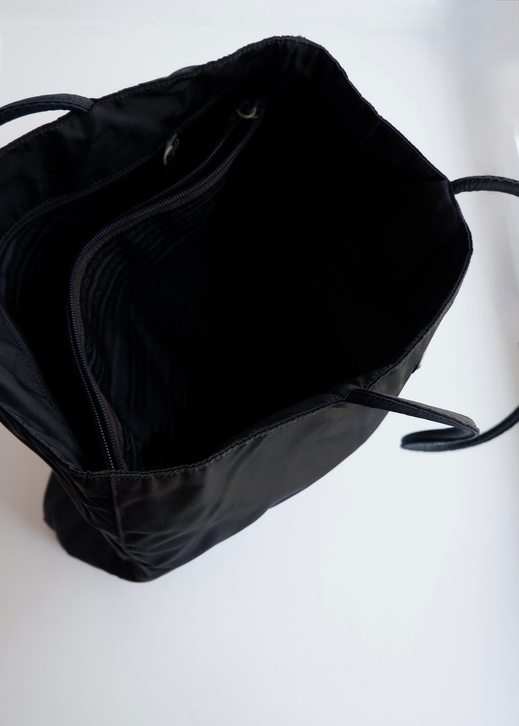 Authentic Preowned Prada Navy Nylon Long Strap Tote Bag