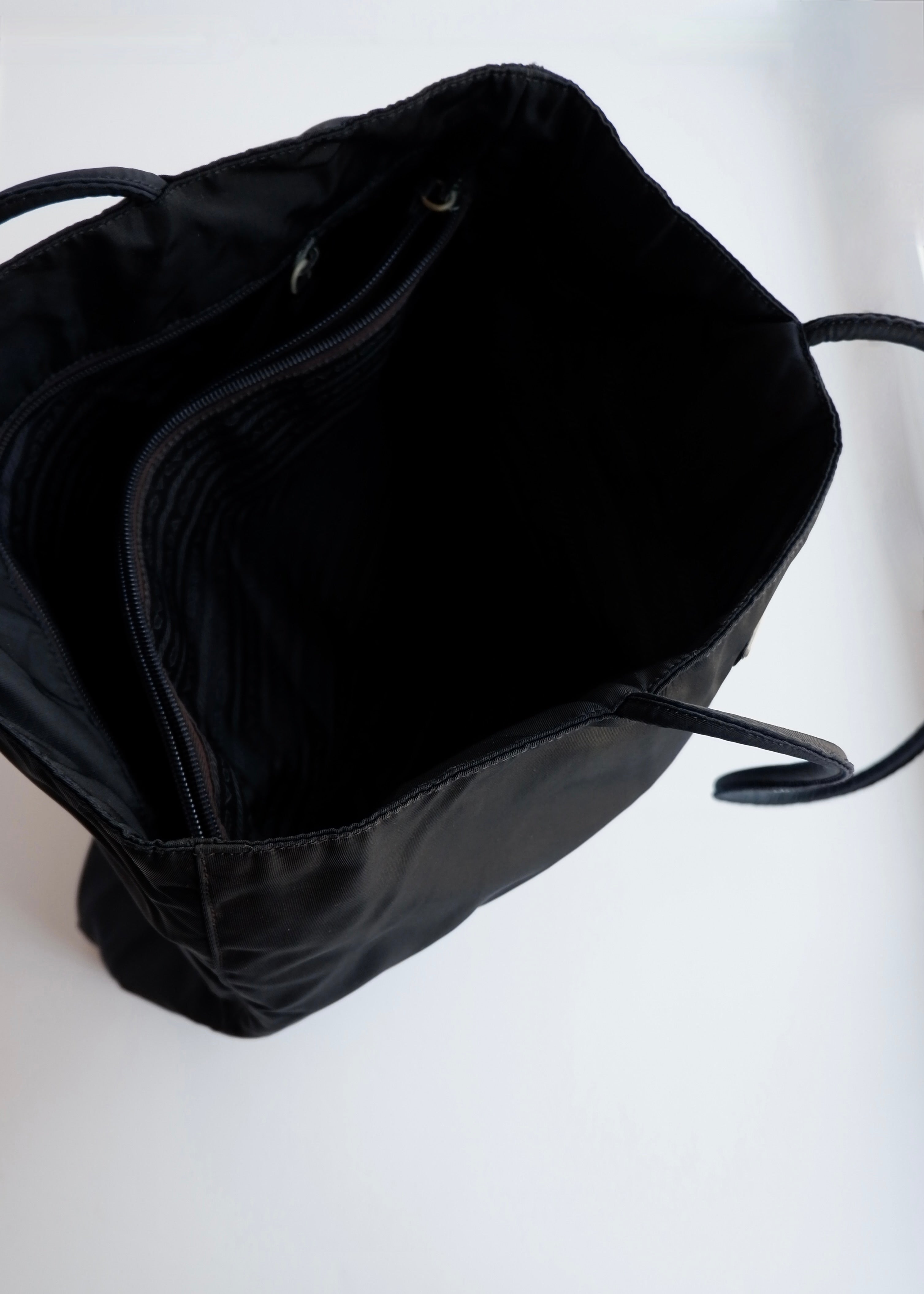 Authentic Preowned Prada Navy Nylon Long Strap Tote Bag
