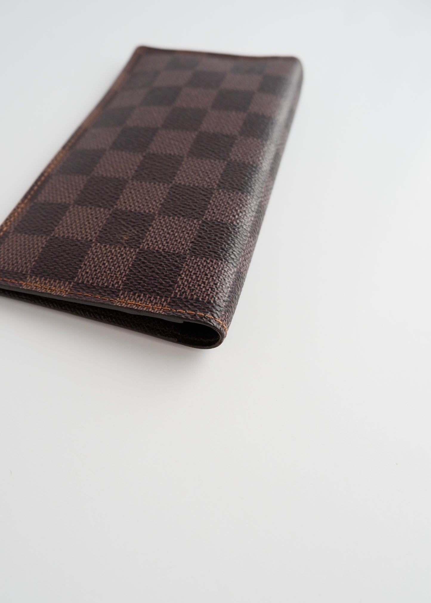 Authentic Preowned Louis Vuitton Damier Ebene Bi-Fold Long Wallet