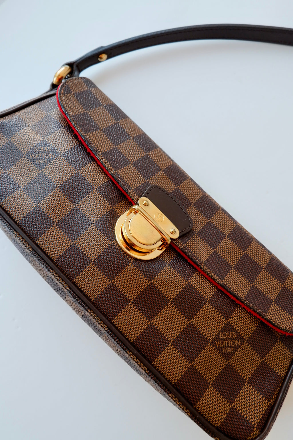 Preowned Louis Vuitton Damier Ebene Ravello PM