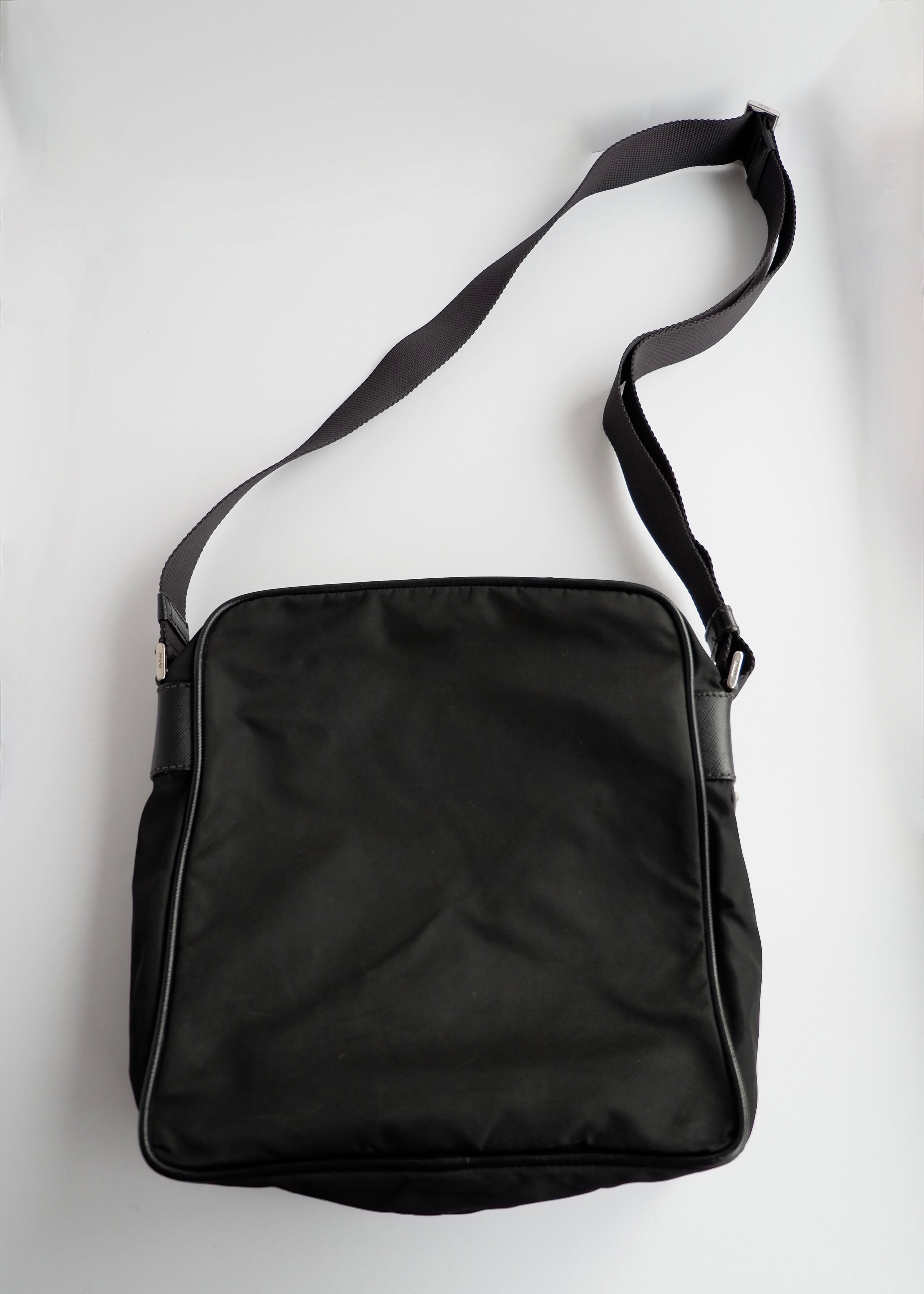 Authentic Preowned Prada Black Nylon Crossbody Bag