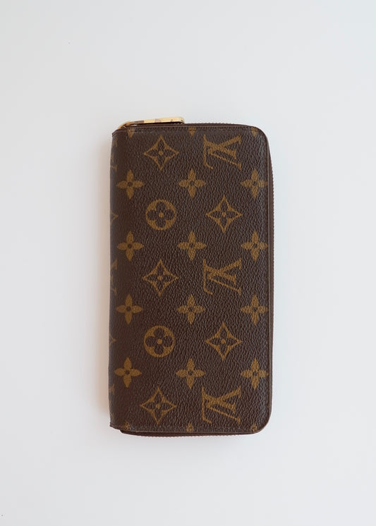 Authentic Preowned Louis Vuitton Monogram Zip Around Wallet