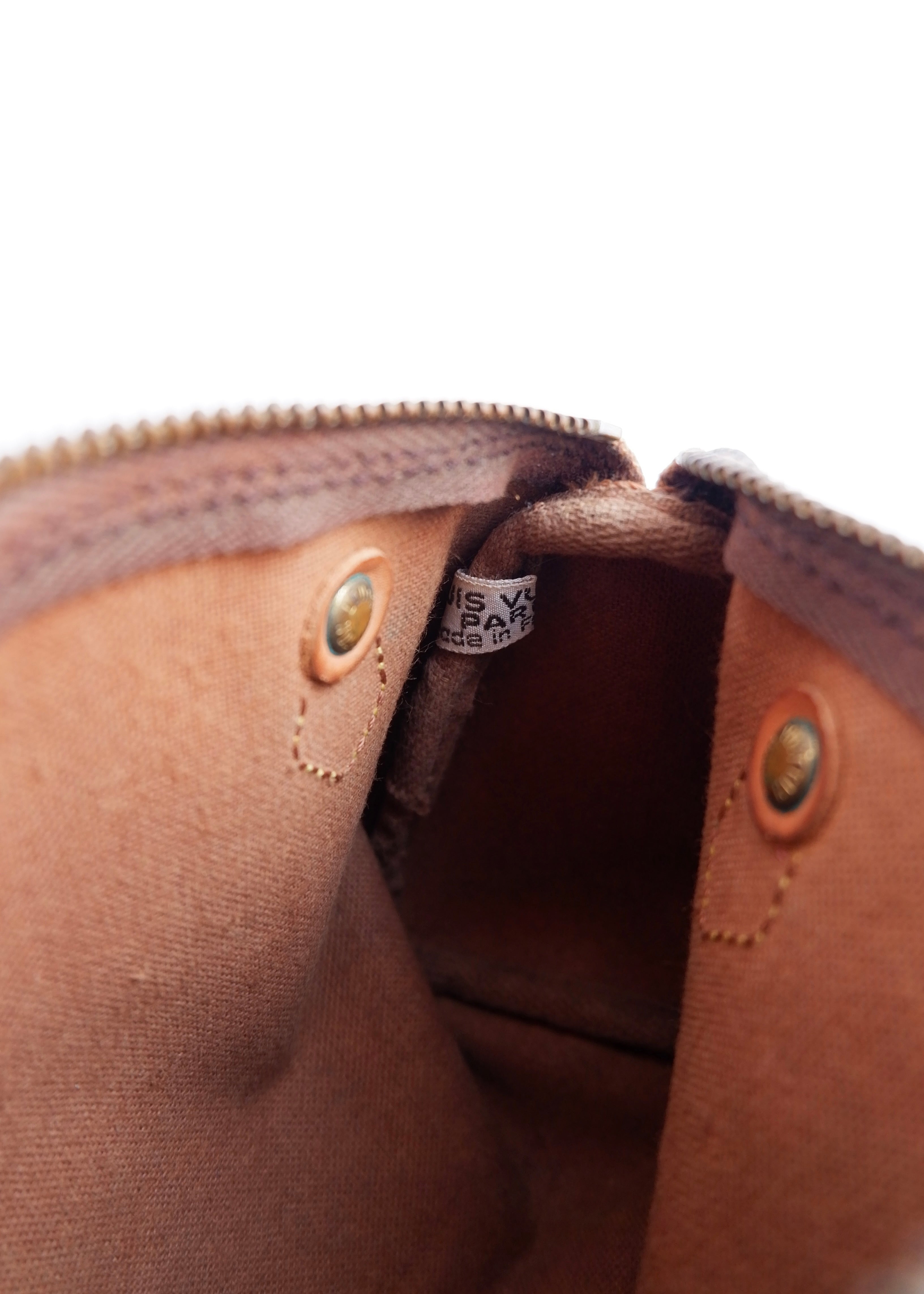 Authentic Preowned Vintage Louis Vuitton Monongram Nano Speedy (with strap)