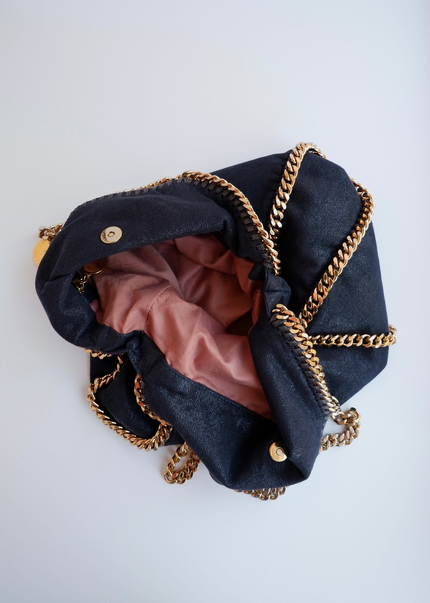 Authentic Preowned Stella McCartney Navy Fallabela Two Way Shoulder Bag
