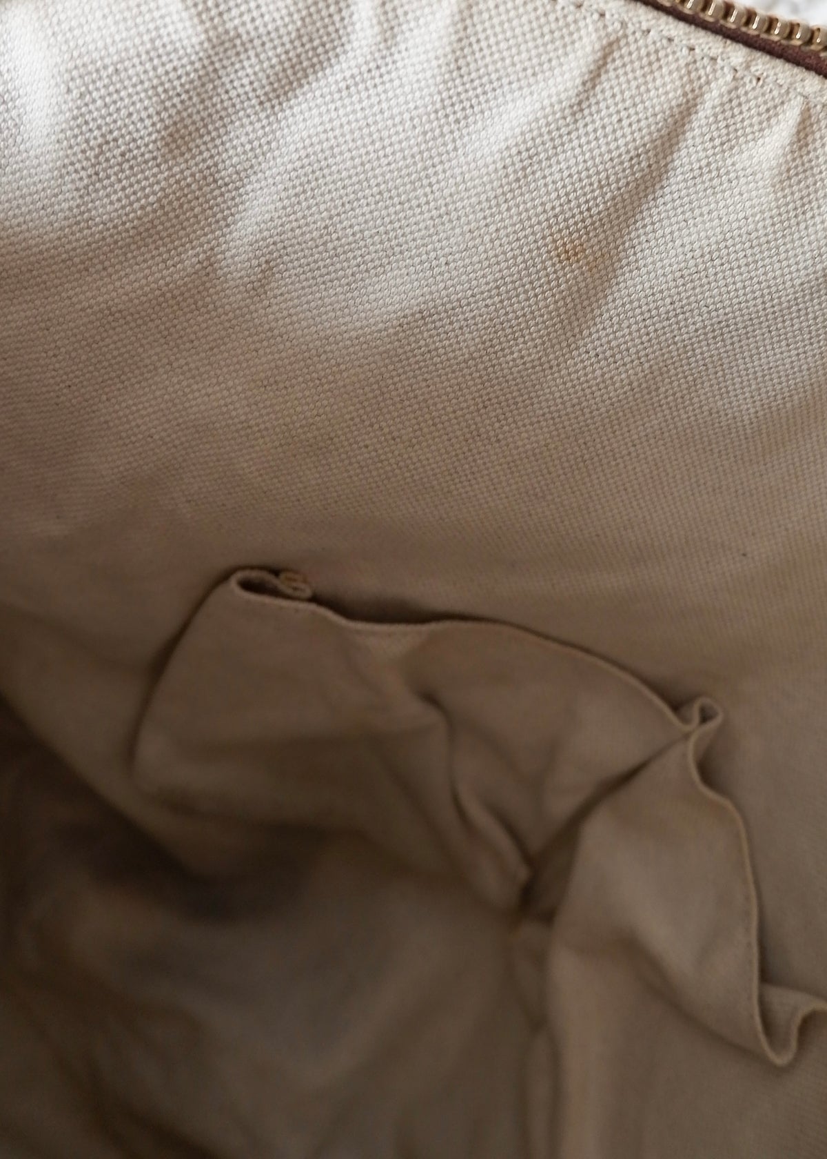 Preowned Gucci Brown GG Canvas Bowler Shoulder Bag