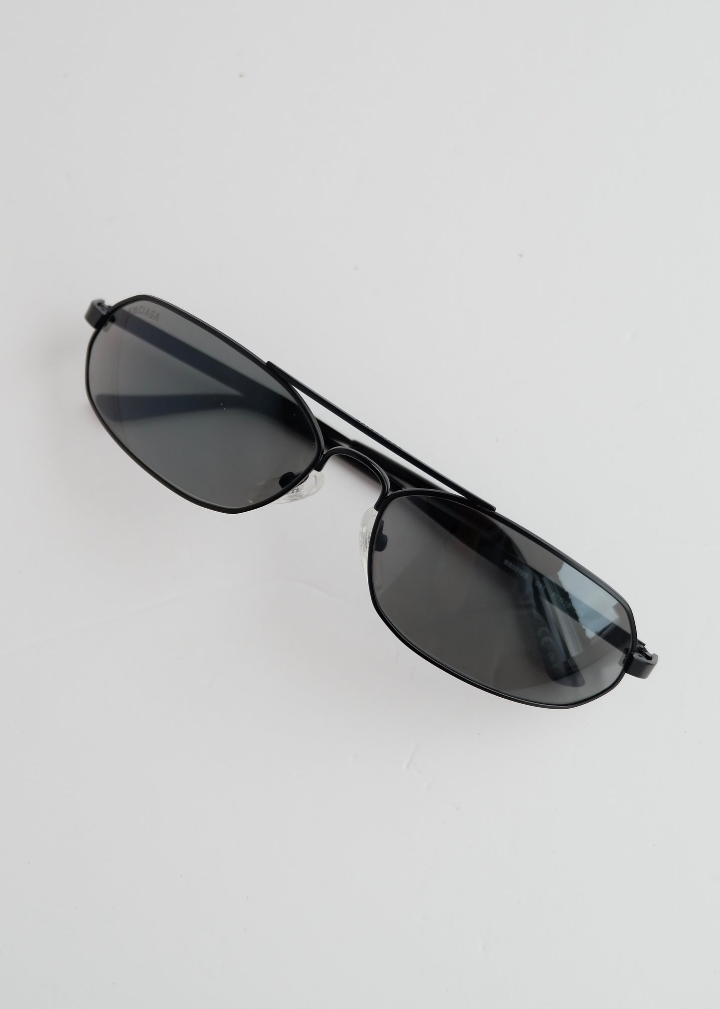 Authentic Preowned Balenciaga Black Small Frame Sunglasses