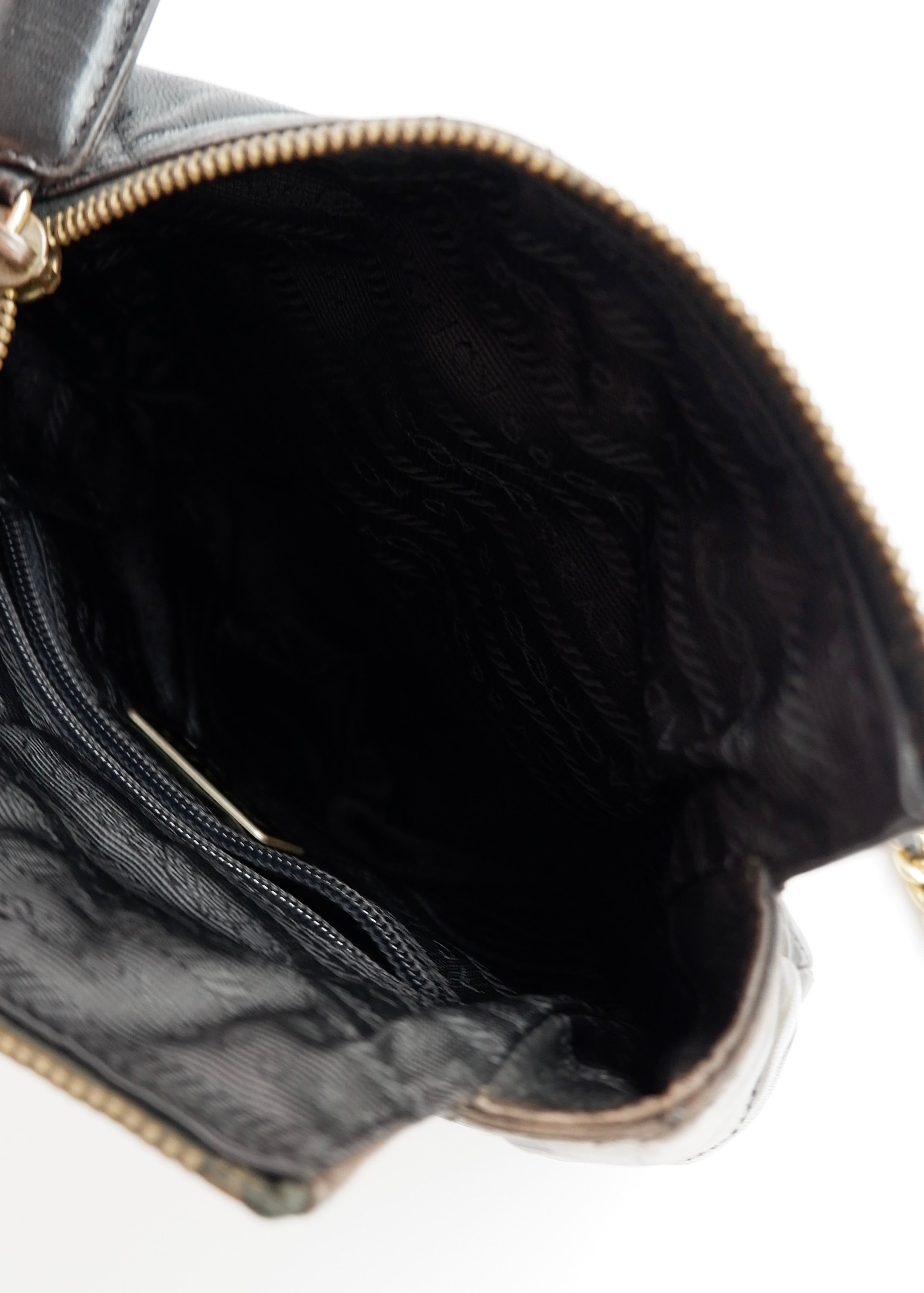 Authentic Preowned Prada Black Quilted Leather Chain Shoulder Bag