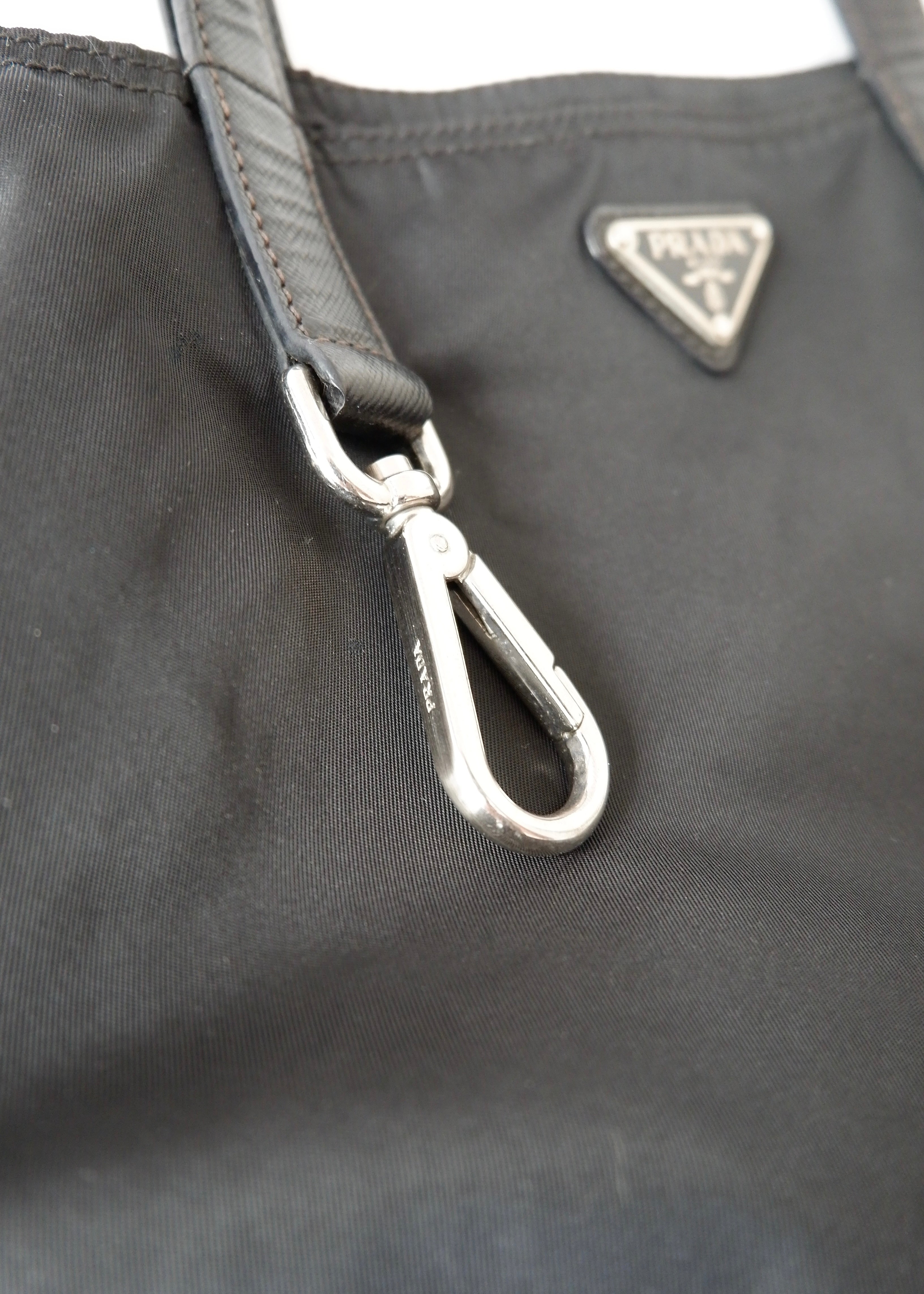 Authentic Preowned Prada Black Nylon Tote Bag