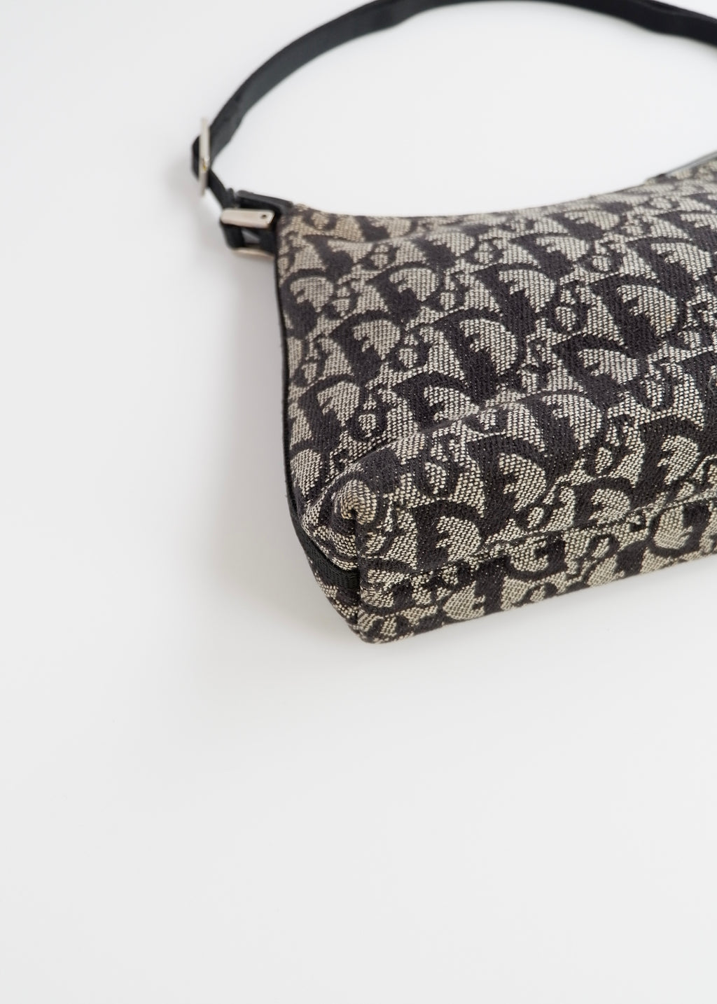 Authentic Preowned Dior Black Trotter Shoulder Bag