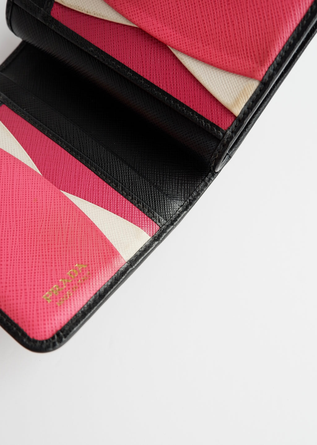 Authentic Preowned Prada Black Saffiano Leather Bi-Fold Wallet