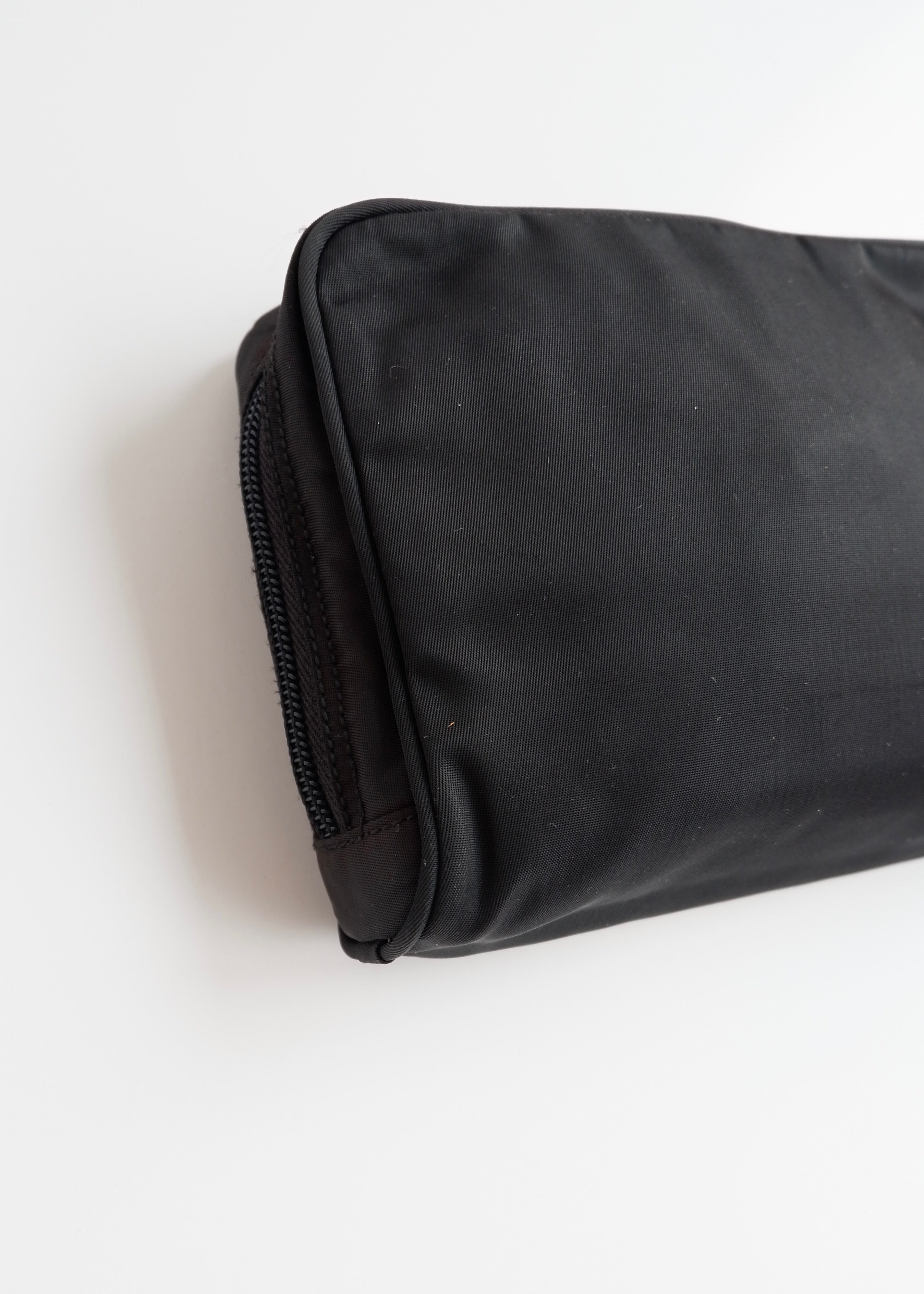 Authentic Preowned Prada Black Nylon Pouch