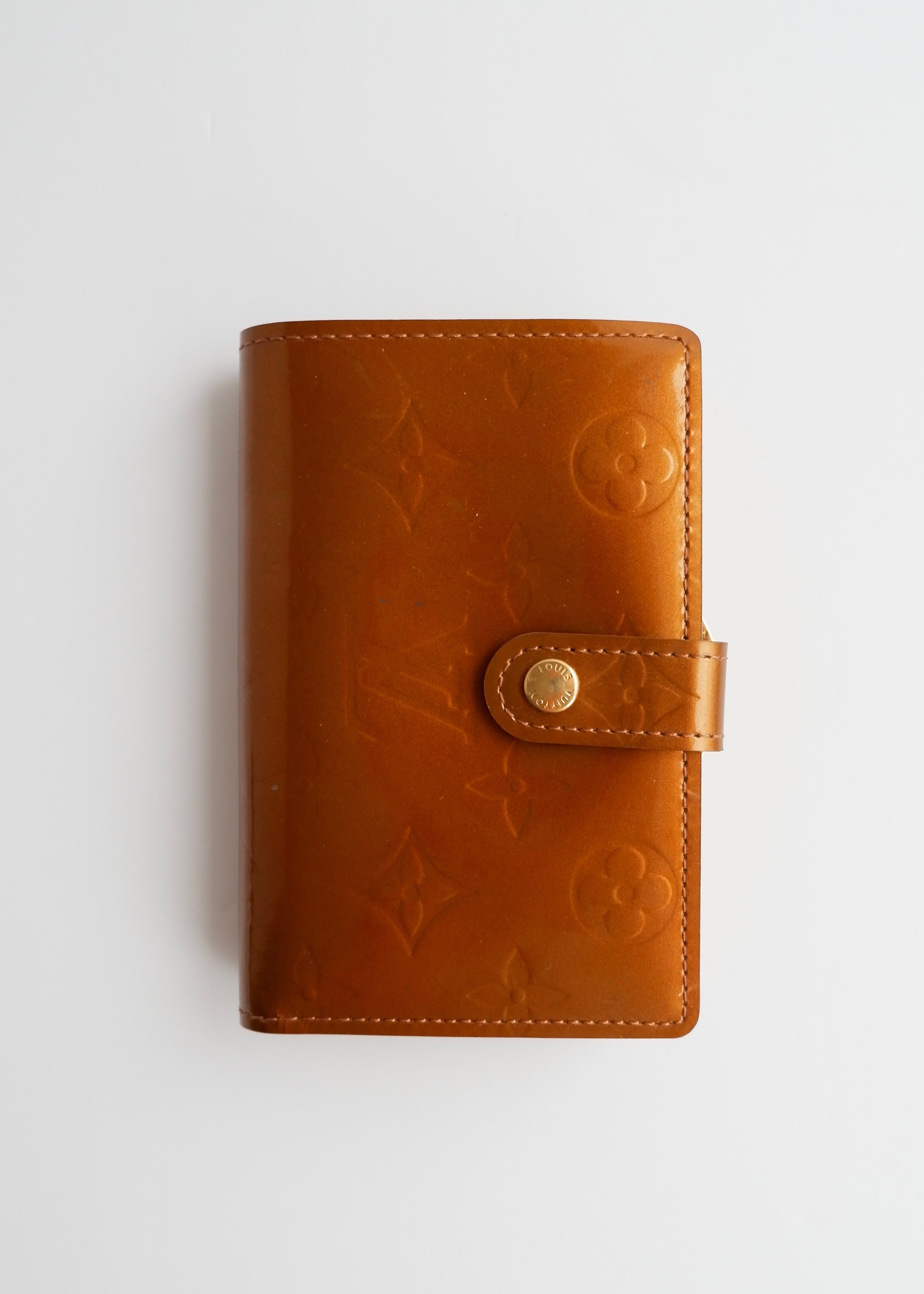 Authentic Preowned Louis Vuitton Brown Monogram Vernis Compact Wallet