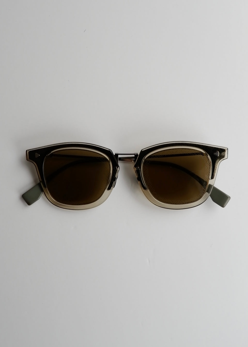 Authentic Preowned Fendi Grey Zucca Print Sunglasses