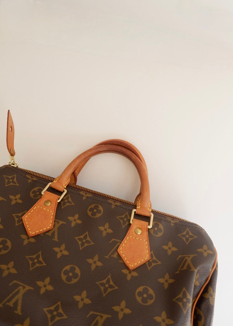 Preowned Louis Vuitton Monogram Speedy 30 Handbag