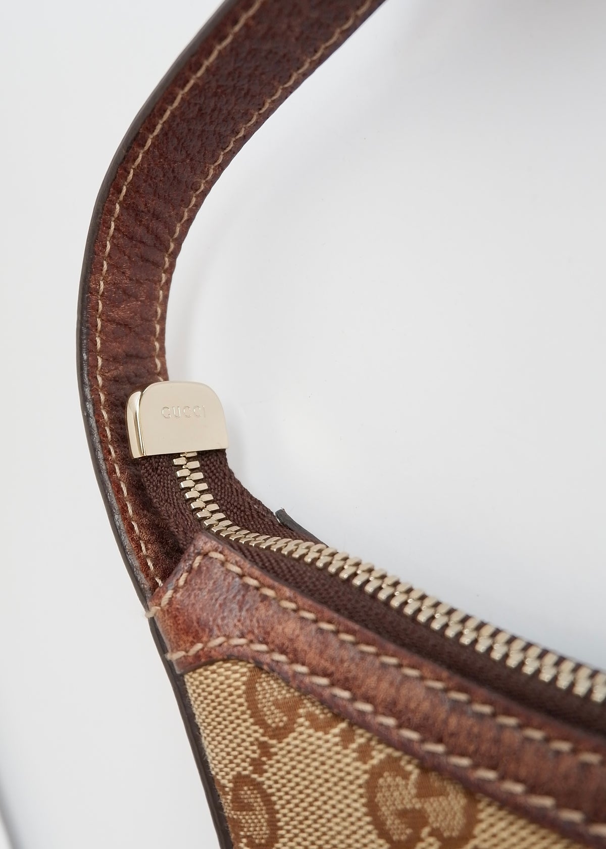 Preowned Gucci Brown GG Canvas Princy Shoulder Bag