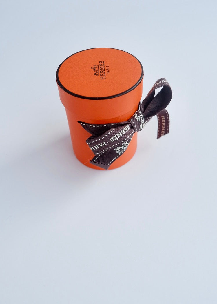 Twilly Hermès Rose Glace authentique de seconde main