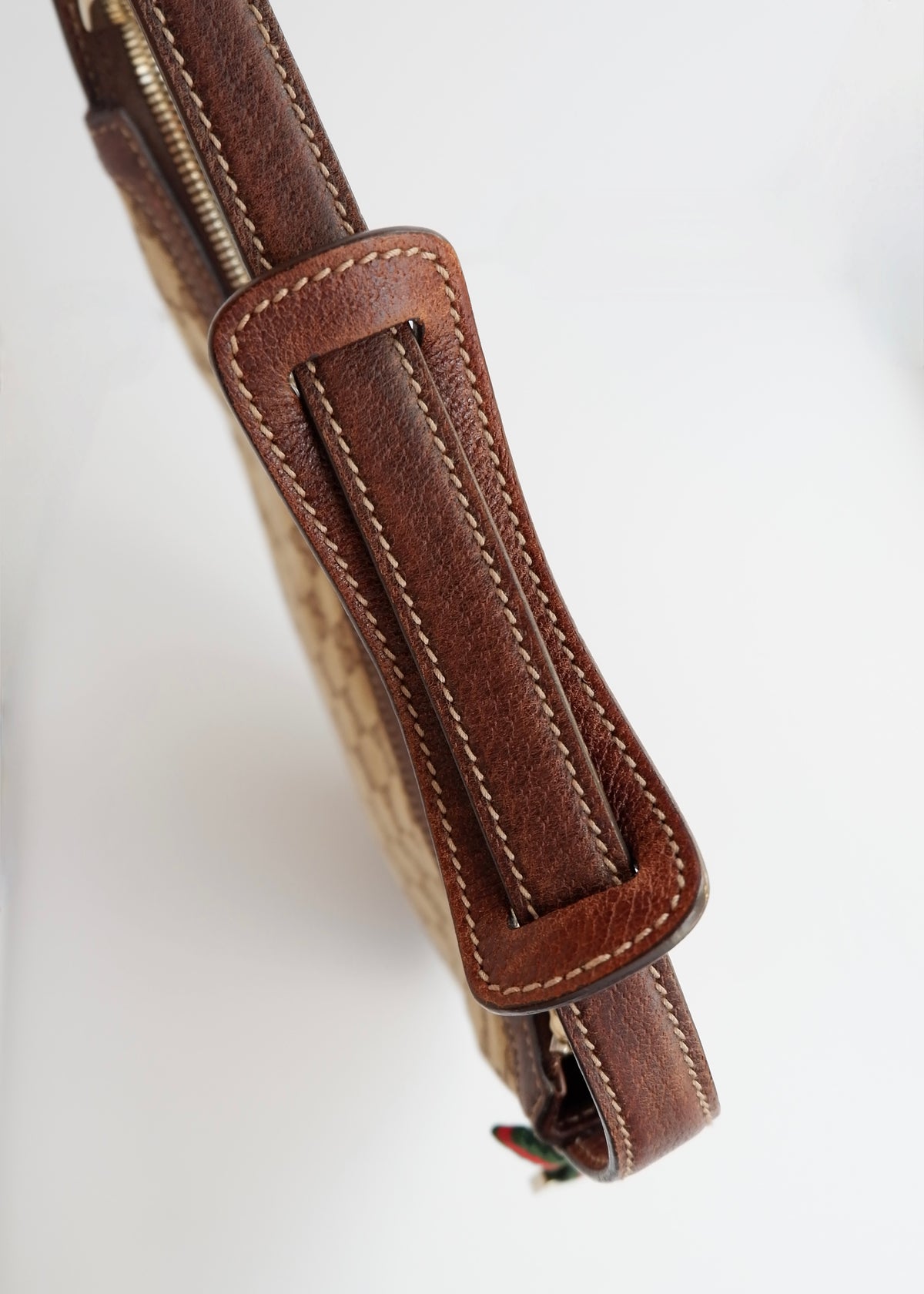 Preowned Gucci Brown GG Canvas Princy Shoulder Bag