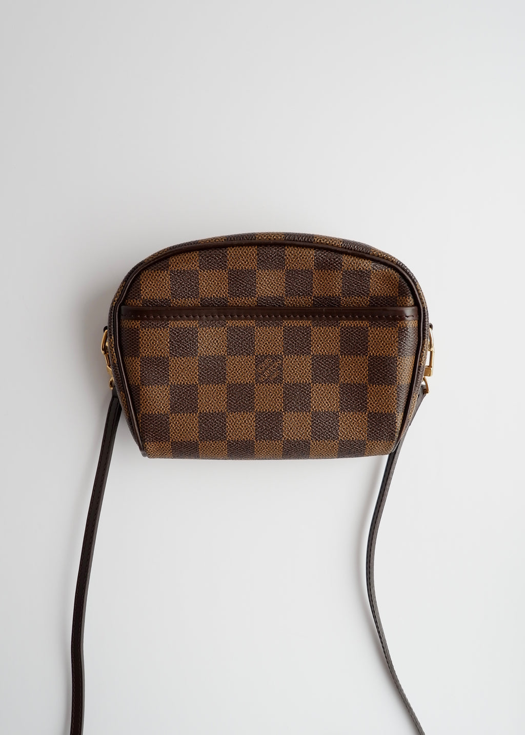 Authentic Preowned Louis Vuitton Damier Ebene Ipanema PM Crossbody Bag