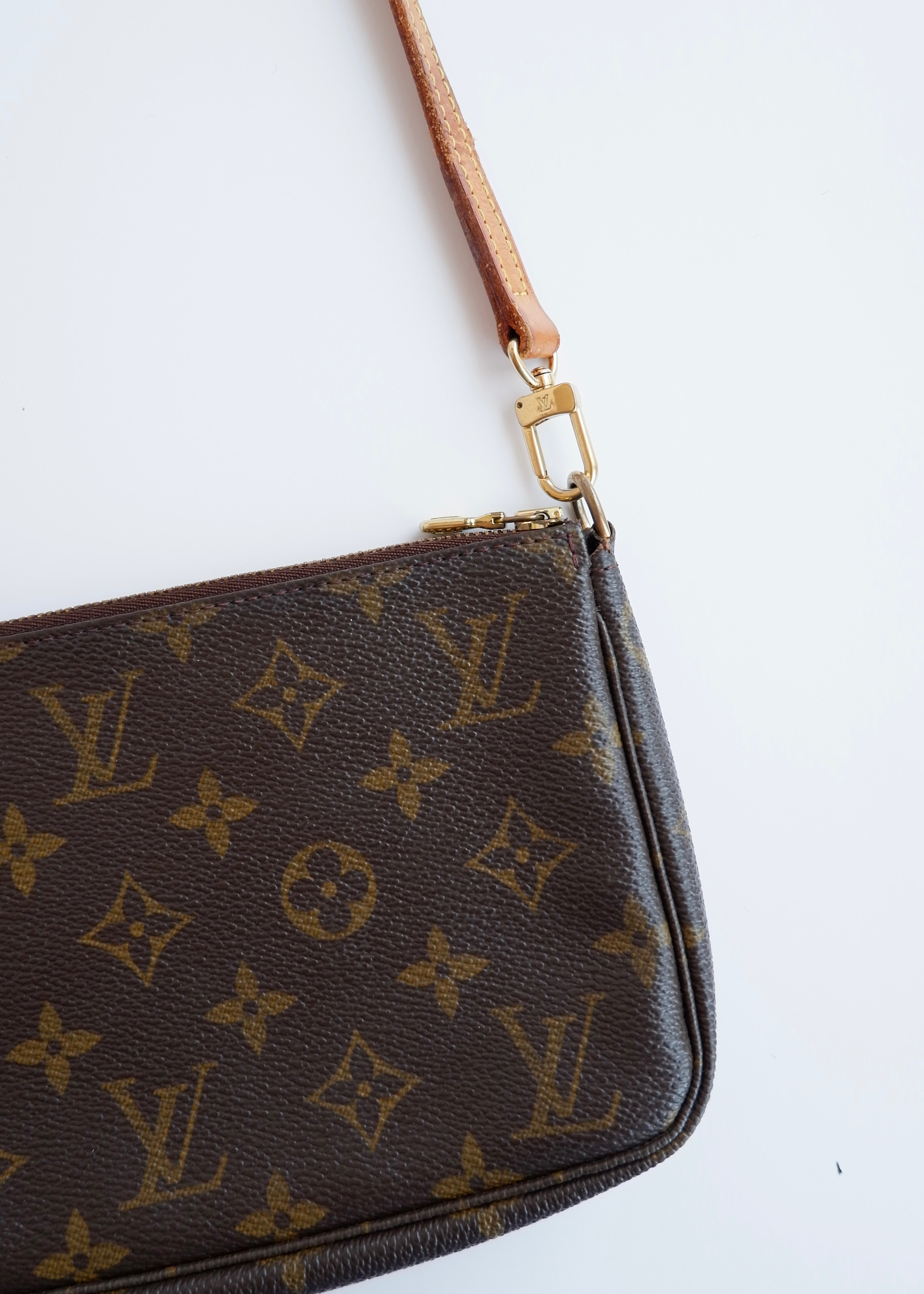 Authentic Preowned Louis Vuitton Monogram Pochette Accessories Crossbody
